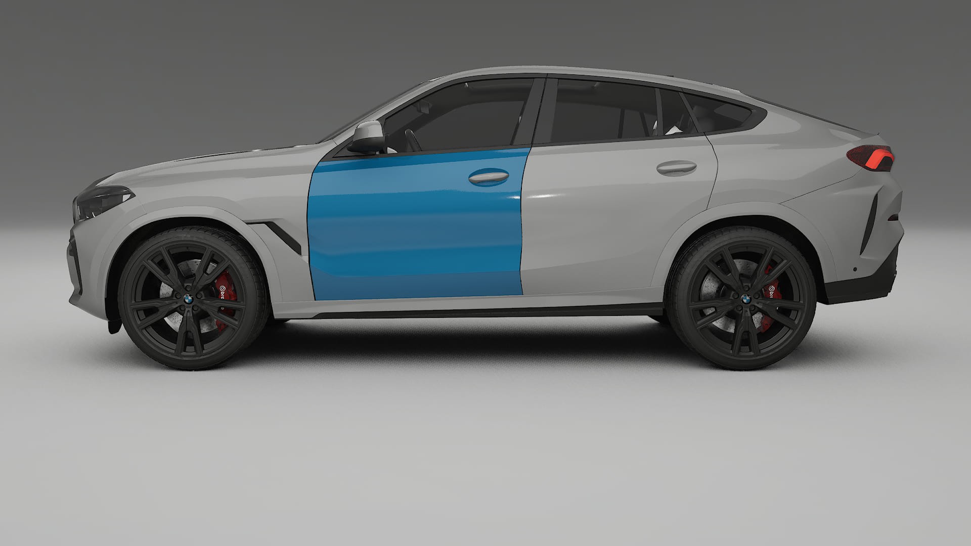 Film de Protection de Peinture BMW X6 G06 F96 | Kit Complet Pré-découpé CrystalGuard TPU Transparent