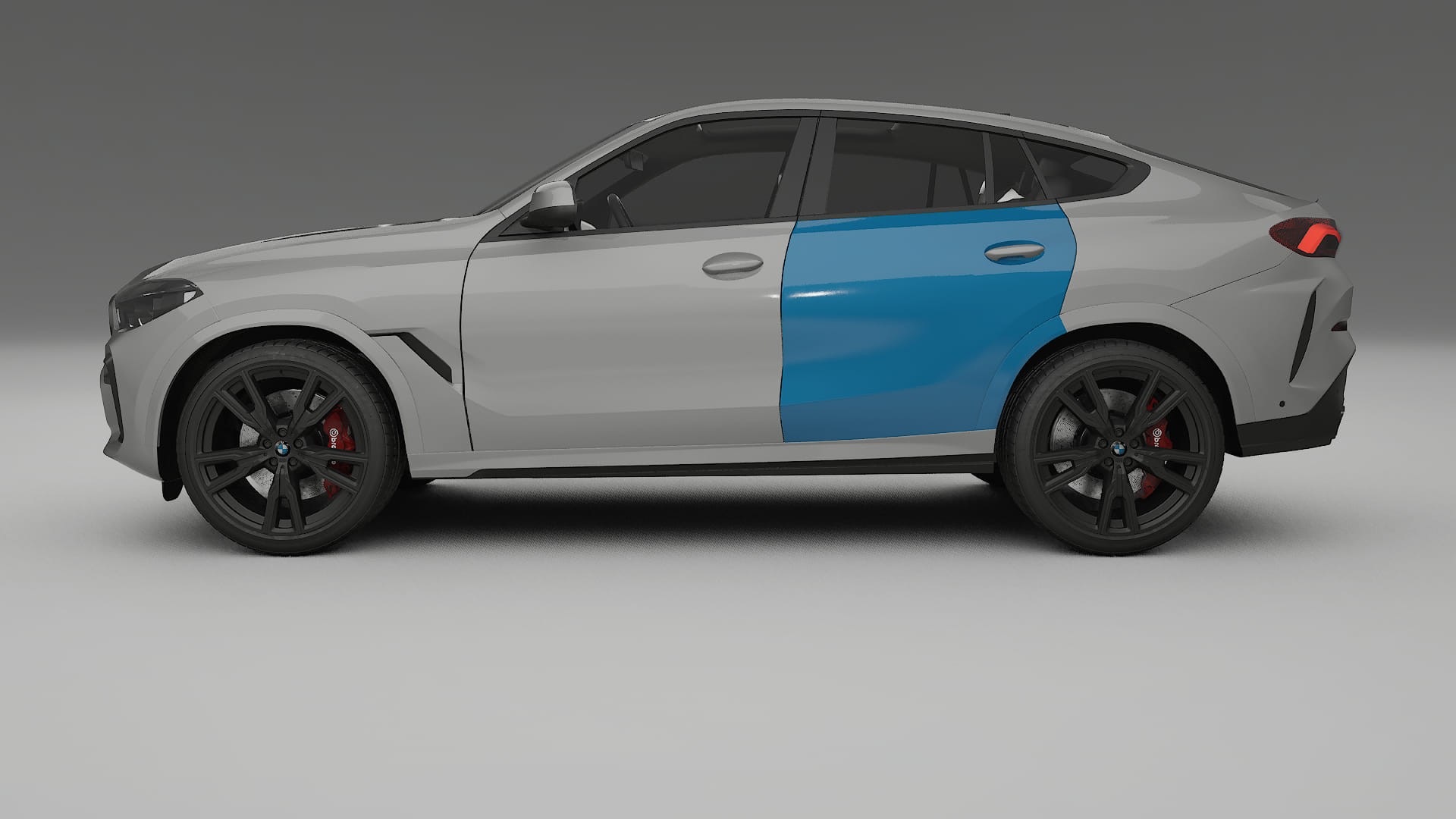 Film de Protection de Peinture BMW X6 G06 F96 | Kit Complet Pré-découpé CrystalGuard TPU Transparent