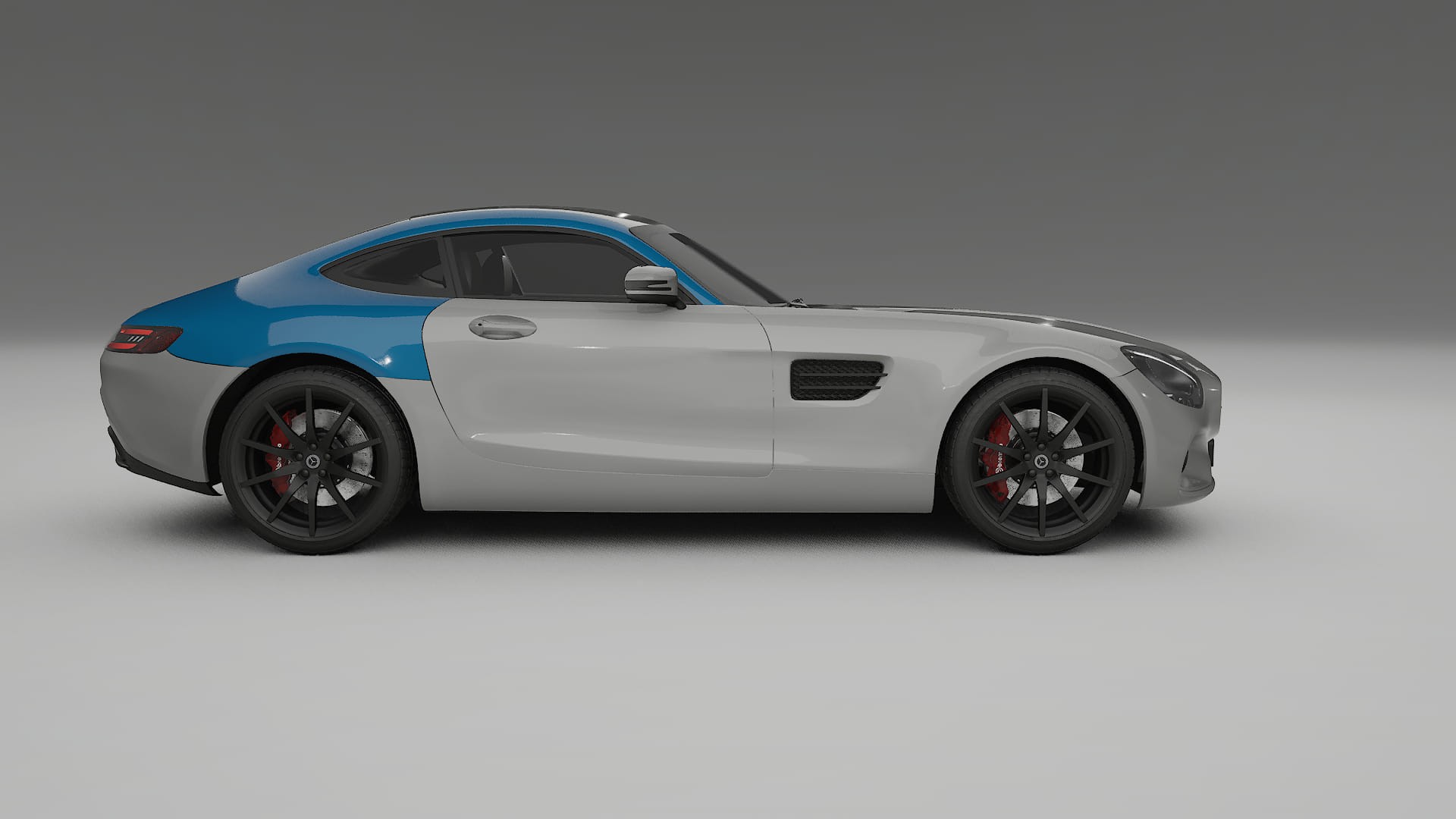 Film de Protection de Peinture Mercedes AMG GT C190 coupé | Kit Complet Pré-découpé CrystalGuard TPU Transparent