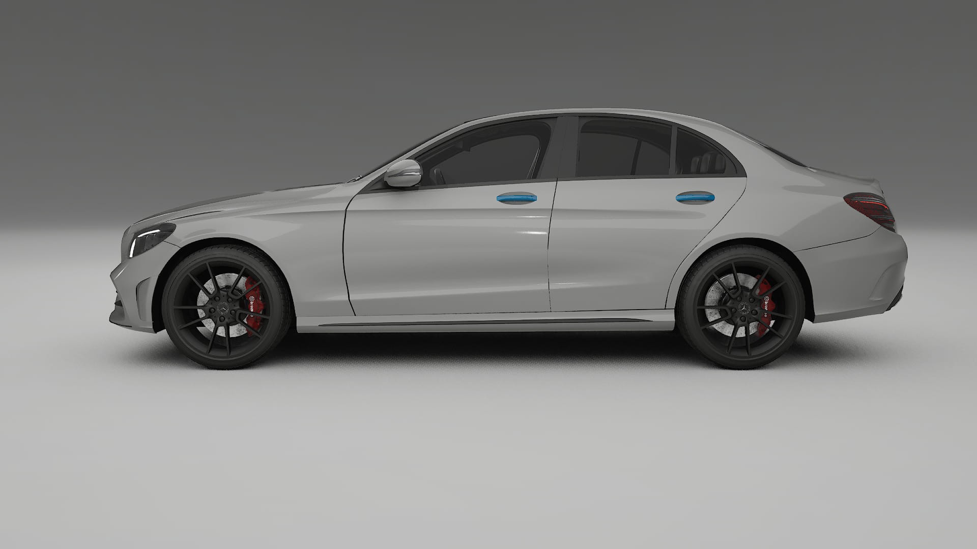 Film de Protection de Peinture Mercedes C-class W205 AMG berline | Kit Complet Pré-découpé CrystalGuard TPU Transparent