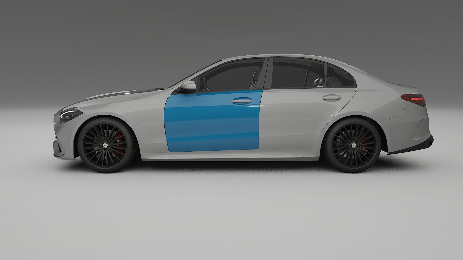 Film de Protection de Peinture Mercedes C-class W206 | Kit Complet Pré-découpé CrystalGuard TPU Transparent