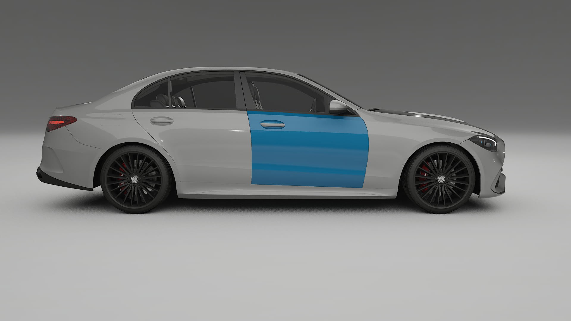 Film de Protection de Peinture Mercedes C-class W206 | Kit Complet Pré-découpé CrystalGuard TPU Transparent