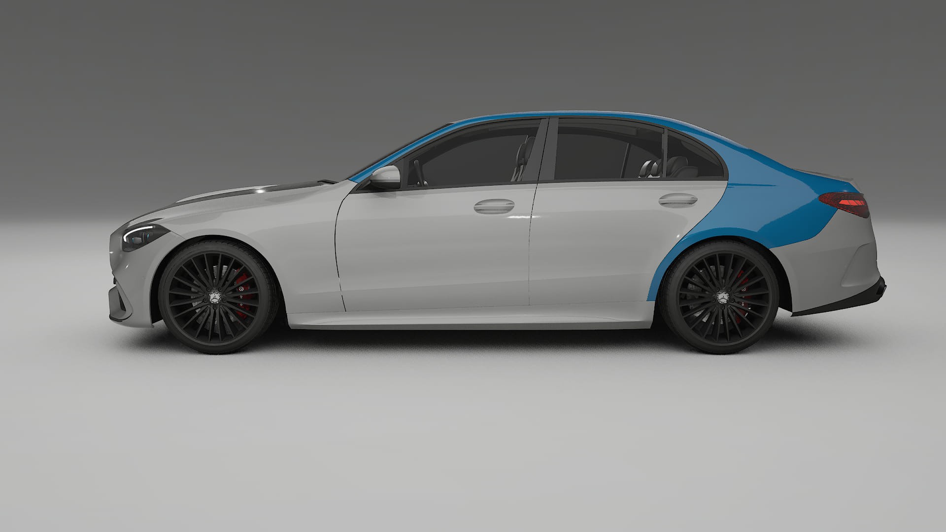 Film de Protection de Peinture Mercedes C-class W206 | Kit Complet Pré-découpé CrystalGuard TPU Transparent