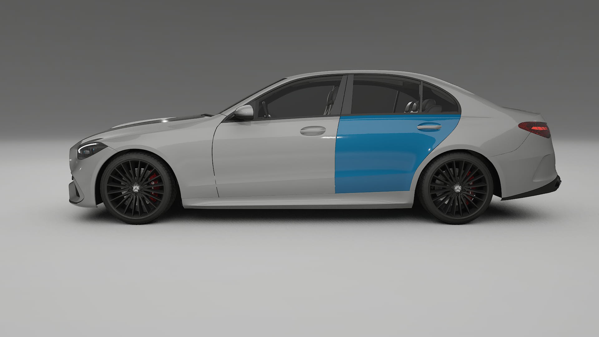 Film de Protection de Peinture Mercedes C-class W206 | Kit Complet Pré-découpé CrystalGuard TPU Transparent