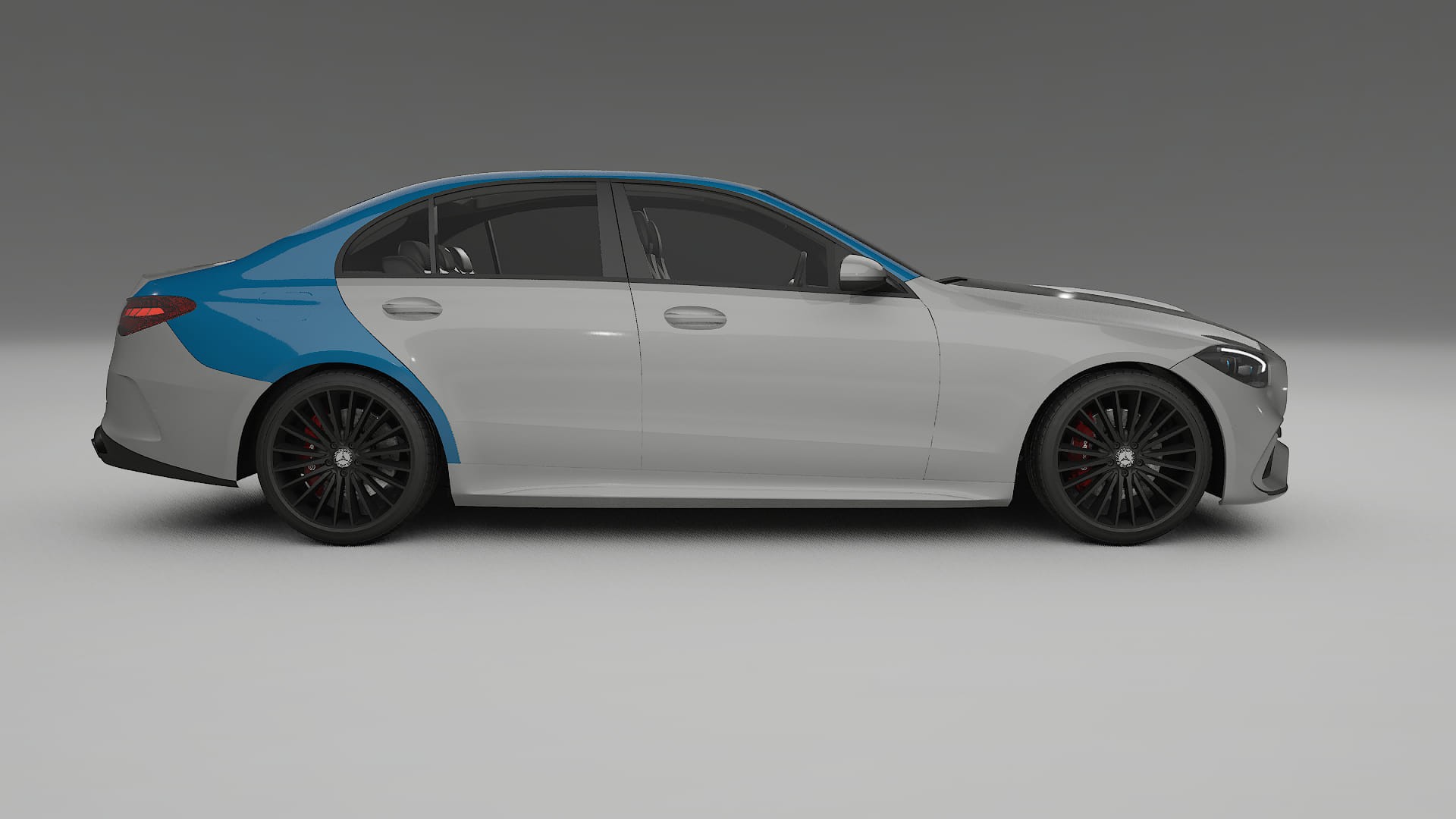 Film de Protection de Peinture Mercedes C-class W206 | Kit Complet Pré-découpé CrystalGuard TPU Transparent