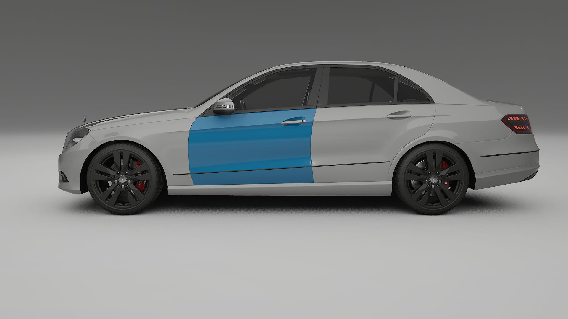 Film de Protection de Peinture Mercedes E-class berline W212 Prefacelift | Kit Complet Pré-découpé CrystalGuard TPU Transpare