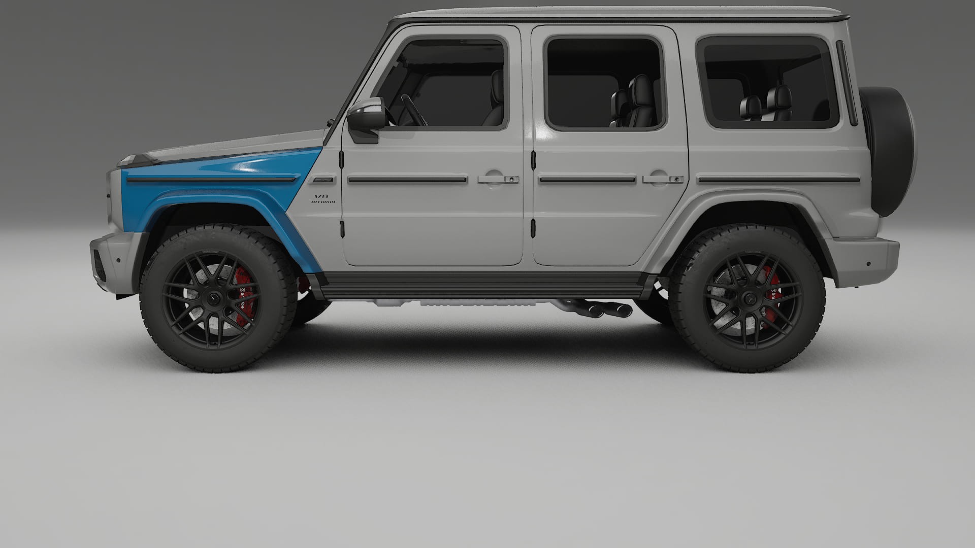 Film de Protection de Peinture Mercedes G63 AMG W463A | Kit Complet Pré-découpé CrystalGuard TPU Transparent