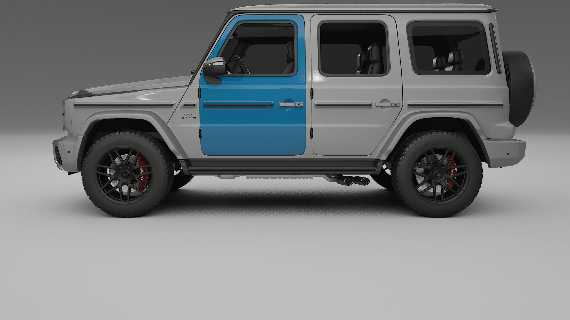 Film de Protection de Peinture Mercedes G63 AMG W463A | Kit Complet Pré-découpé CrystalGuard TPU Transparent