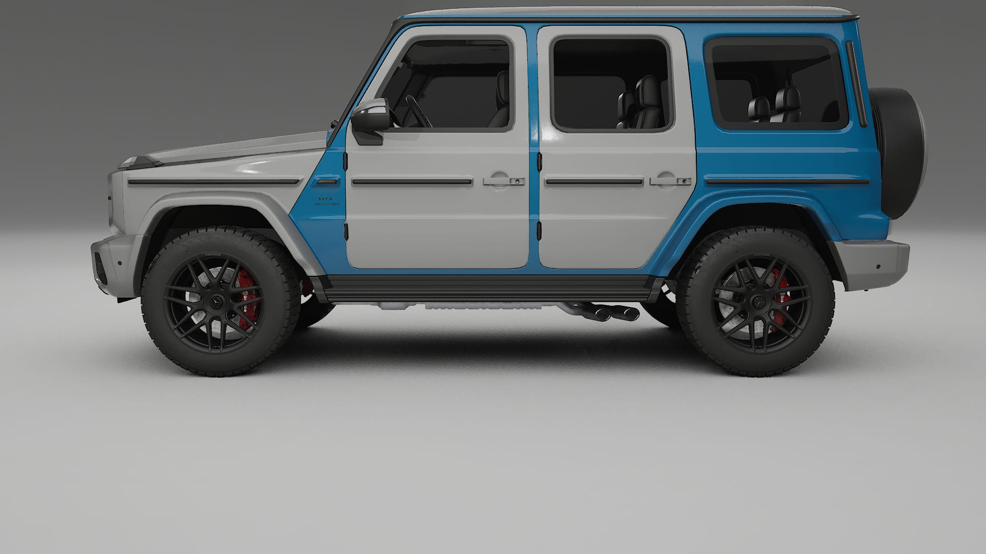 Film de Protection de Peinture Mercedes G63 AMG W463A | Kit Complet Pré-découpé CrystalGuard TPU Transparent