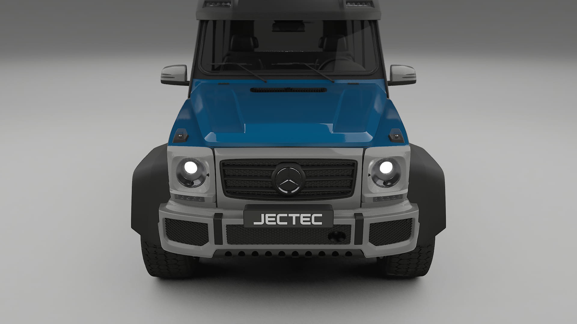 Film de Protection de Peinture Mercedes G-class 4x4 W463 | Kit Complet Pré-découpé CrystalGuard TPU Transparent