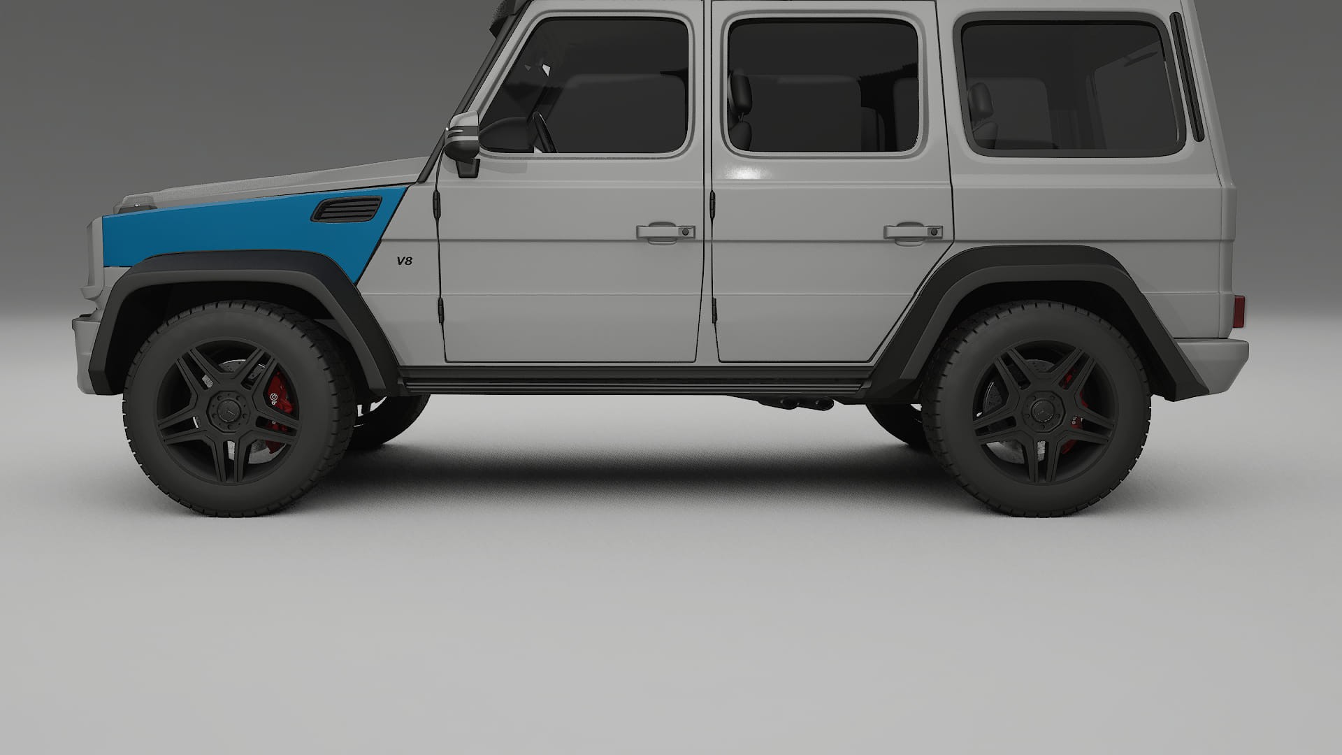 Film de Protection de Peinture Mercedes G-class 4x4 W463 | Kit Complet Pré-découpé CrystalGuard TPU Transparent