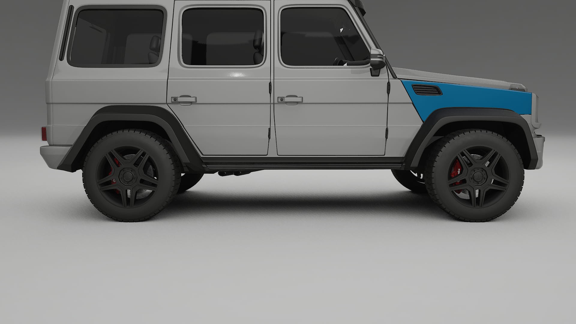 Film de Protection de Peinture Mercedes G-class 4x4 W463 | Kit Complet Pré-découpé CrystalGuard TPU Transparent