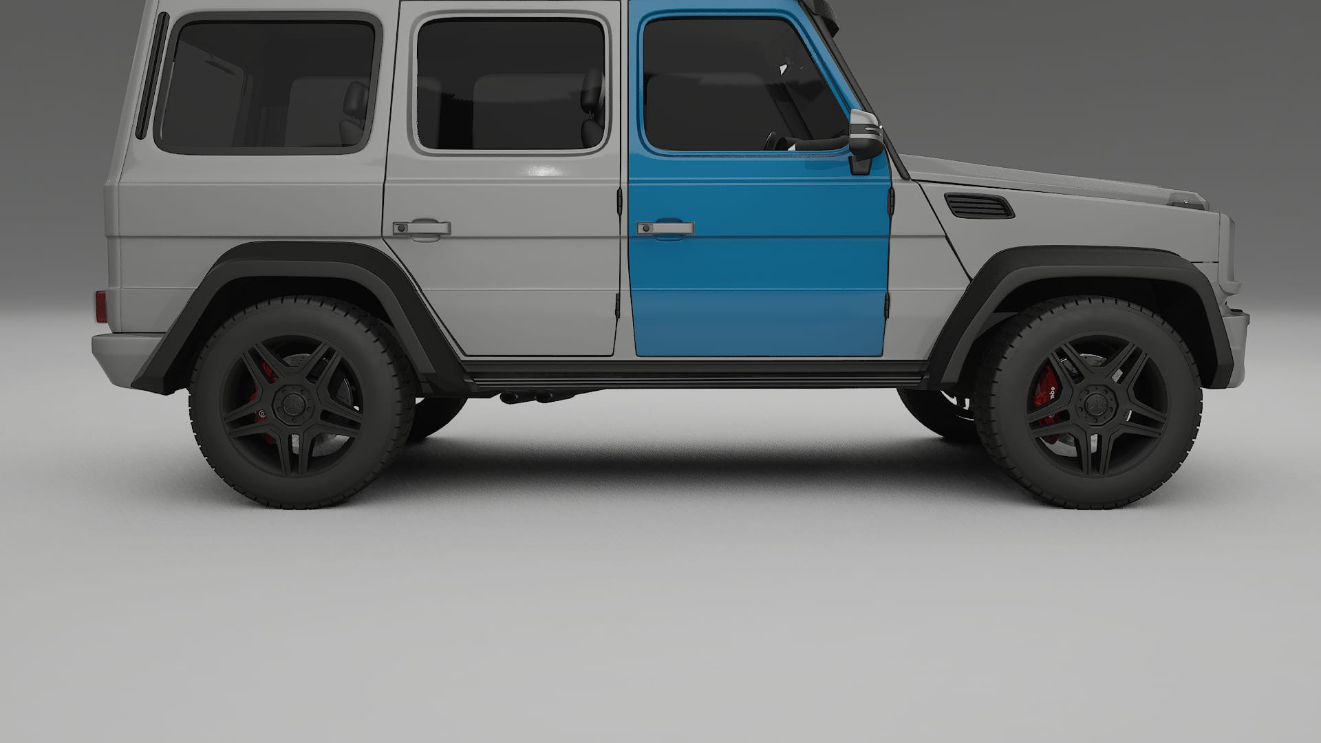 Film de Protection de Peinture Mercedes G-class 4x4 W463 | Kit Complet Pré-découpé CrystalGuard TPU Transparent