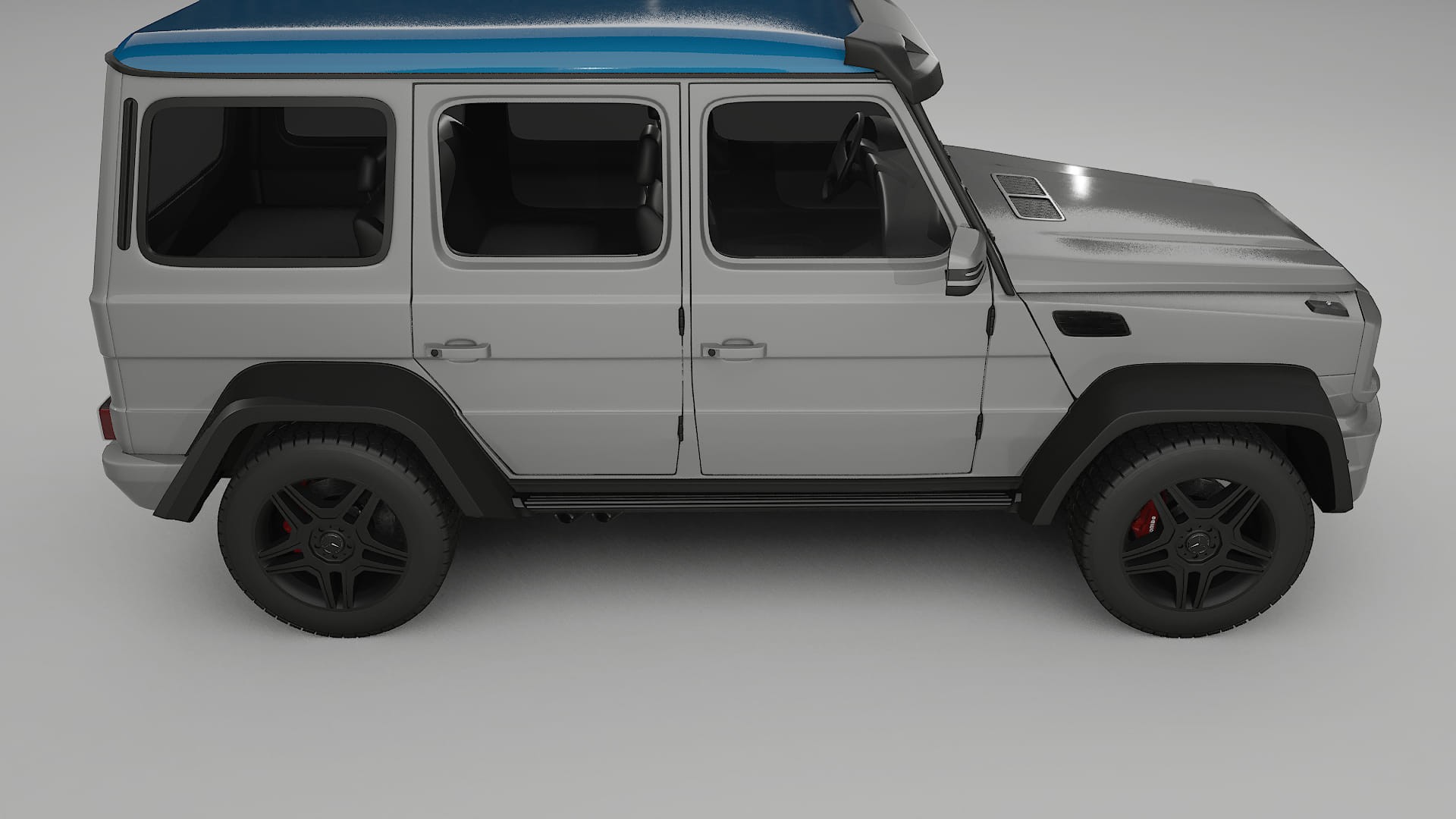 Film de Protection de Peinture Mercedes G-class 4x4 W463 | Kit Complet Pré-découpé CrystalGuard TPU Transparent