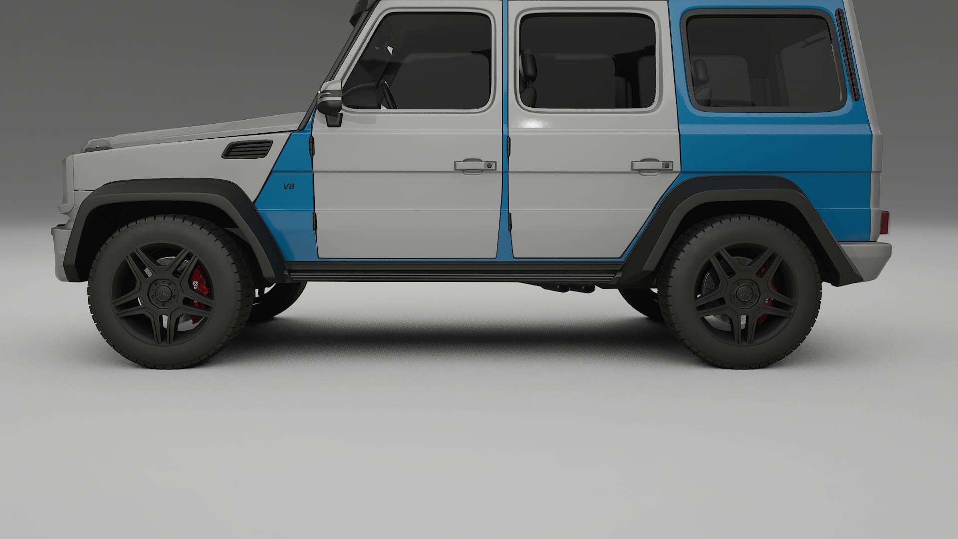 Film de Protection de Peinture Mercedes G-class 4x4 W463 | Kit Complet Pré-découpé CrystalGuard TPU Transparent