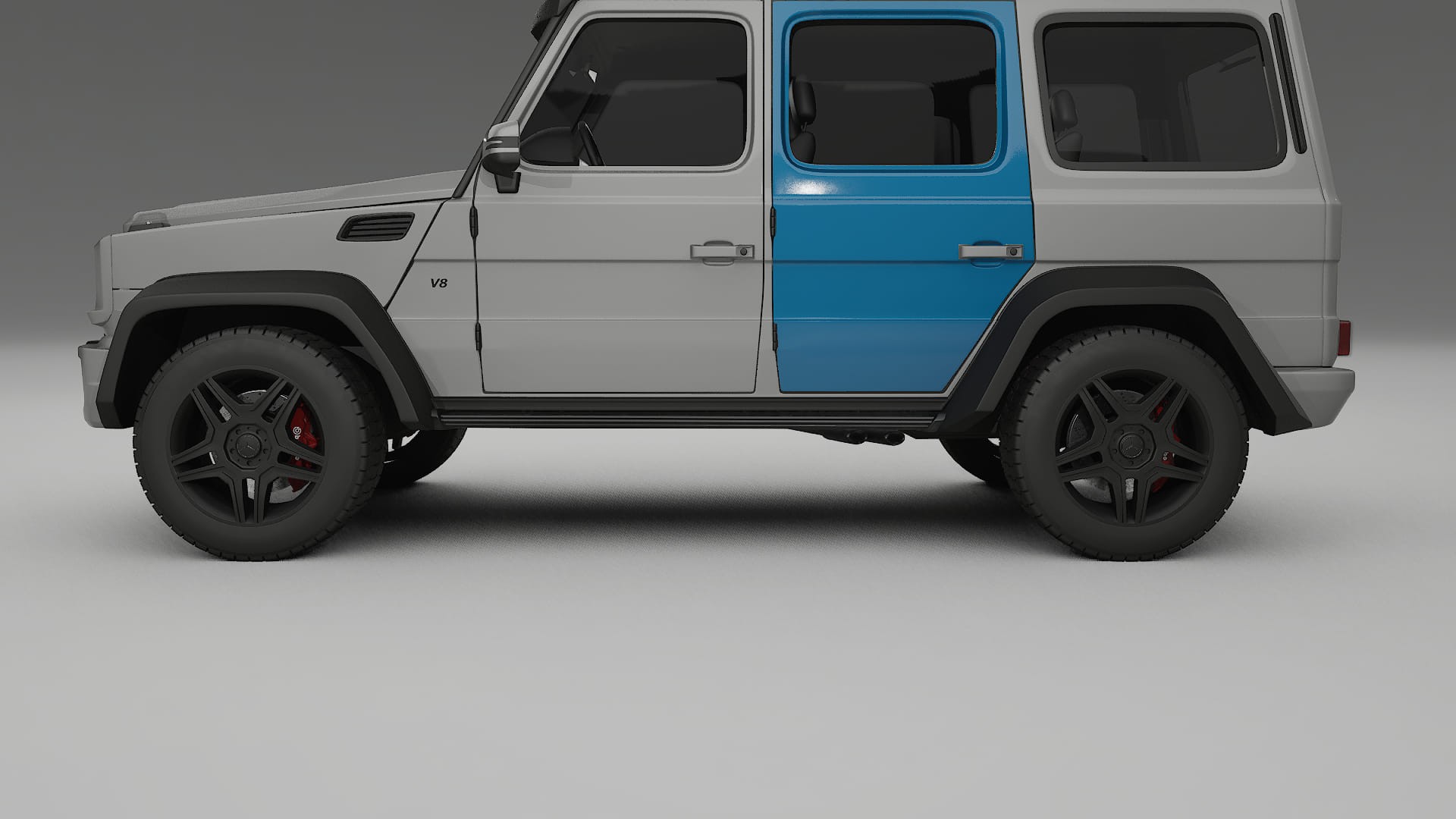 Film de Protection de Peinture Mercedes G-class 4x4 W463 | Kit Complet Pré-découpé CrystalGuard TPU Transparent