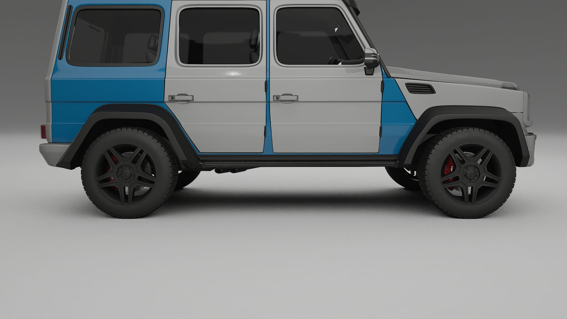 Film de Protection de Peinture Mercedes G-class 4x4 W463 | Kit Complet Pré-découpé CrystalGuard TPU Transparent