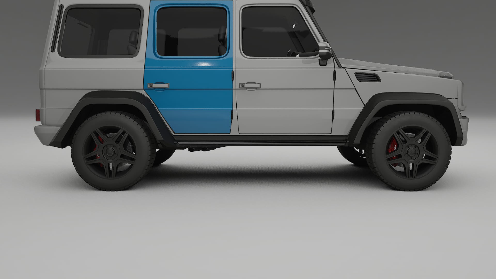 Film de Protection de Peinture Mercedes G-class 4x4 W463 | Kit Complet Pré-découpé CrystalGuard TPU Transparent