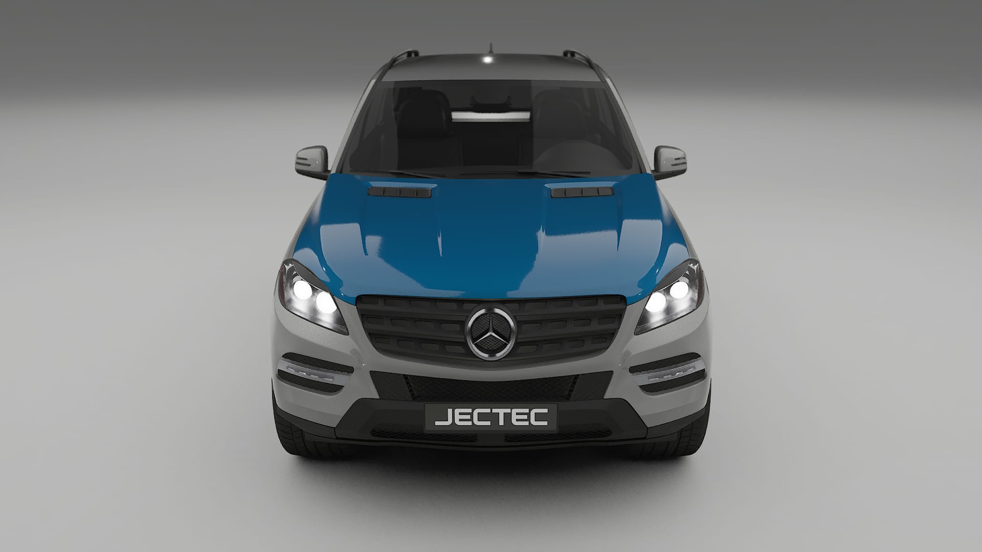Film de Protection de Peinture Mercedes M-class W166 | Kit Complet Pré-découpé CrystalGuard TPU Transparent