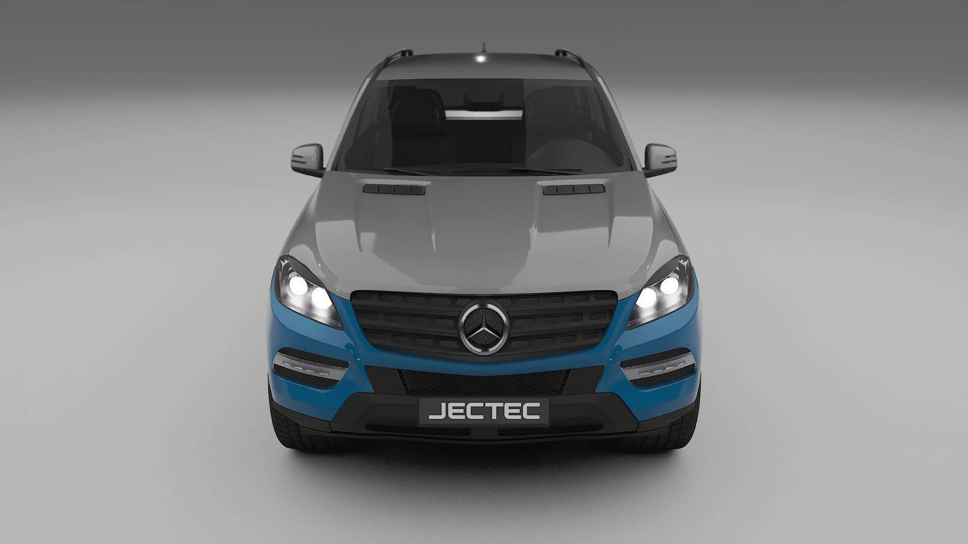 Film de Protection de Peinture Mercedes M-class W166 | Kit Complet Pré-découpé CrystalGuard TPU Transparent