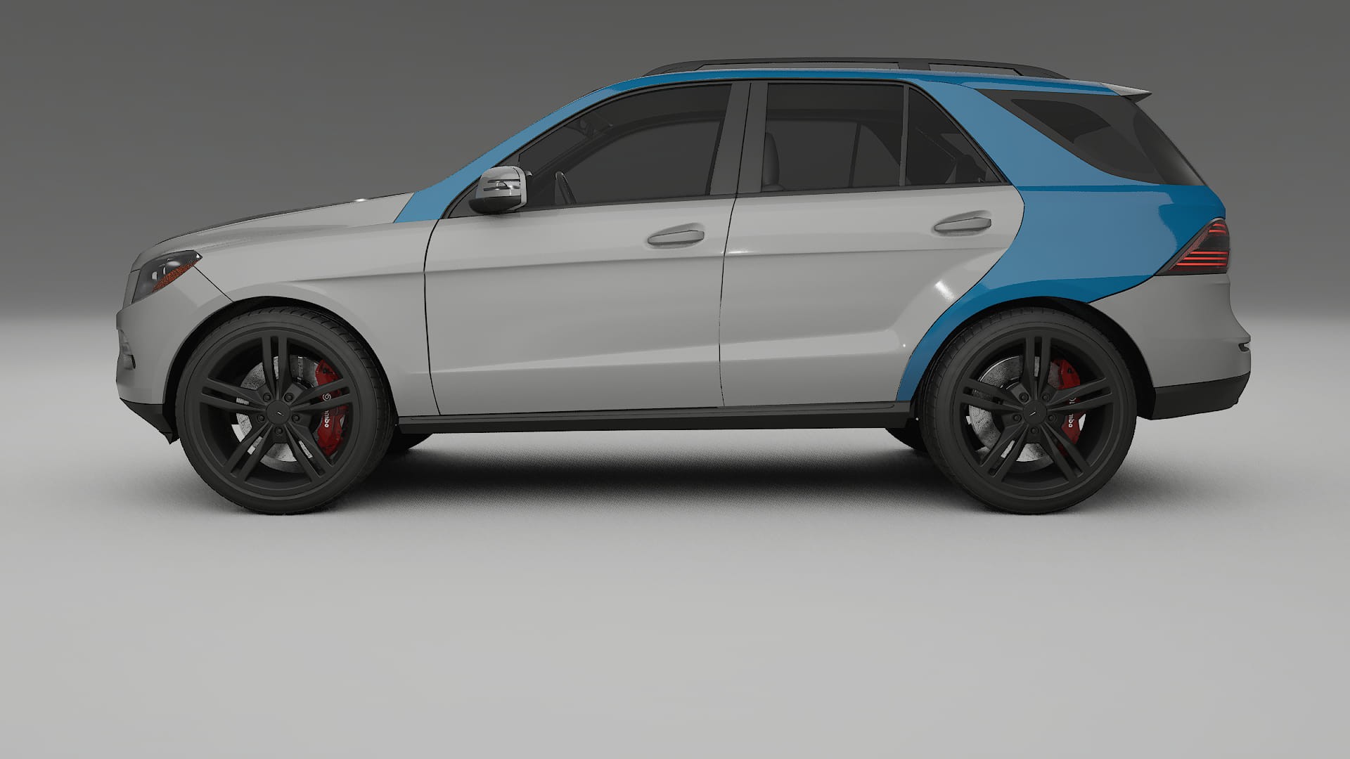 Film de Protection de Peinture Mercedes M-class W166 | Kit Complet Pré-découpé CrystalGuard TPU Transparent
