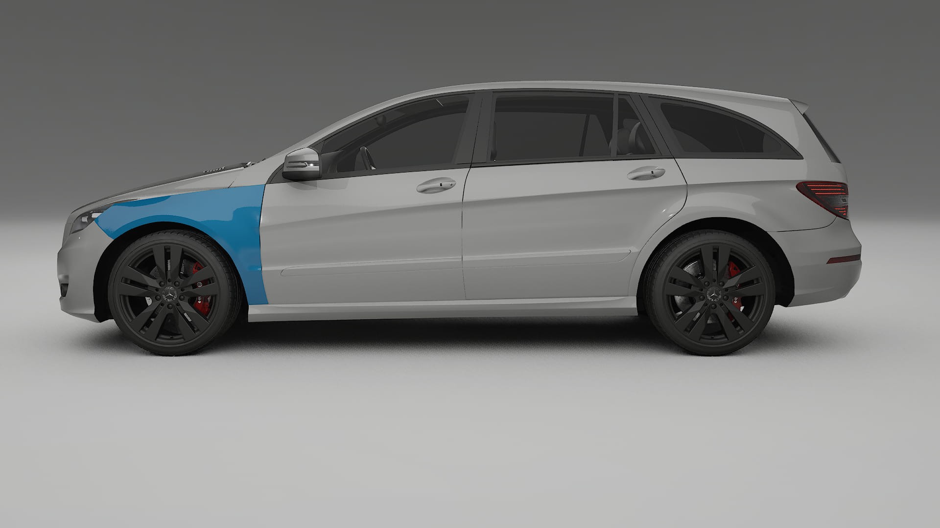 Film de Protection de Peinture Mercedes R-class W251 facelift | Kit Complet Pré-découpé CrystalGuard TPU Transparent