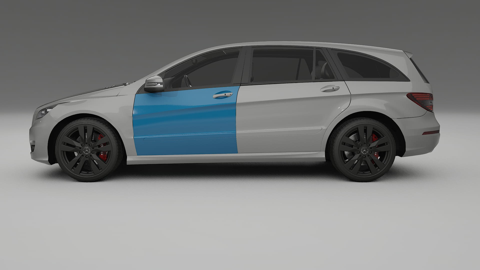 Film de Protection de Peinture Mercedes R-class W251 facelift | Kit Complet Pré-découpé CrystalGuard TPU Transparent