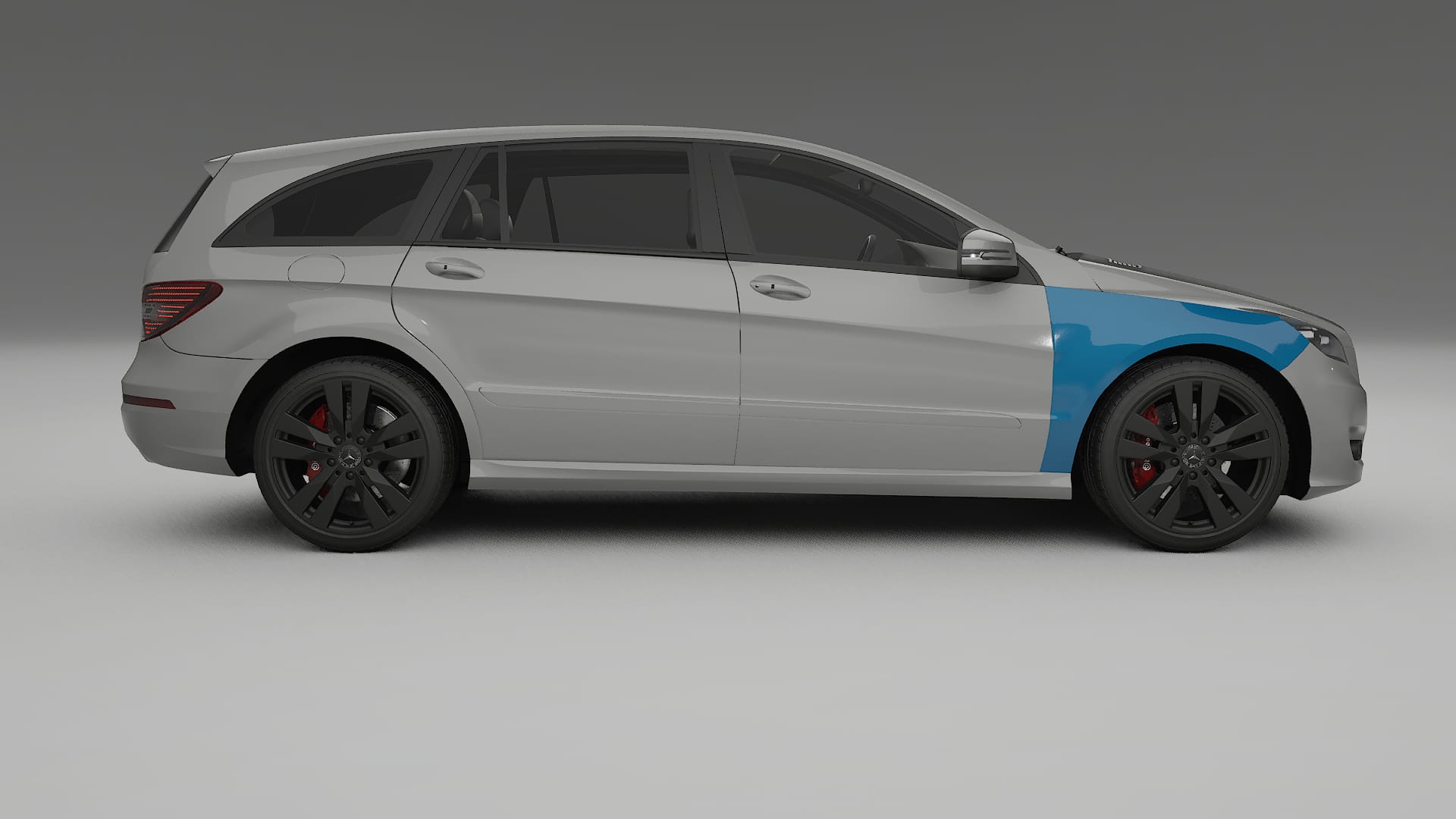 Film de Protection de Peinture Mercedes R-class W251 facelift | Kit Complet Pré-découpé CrystalGuard TPU Transparent