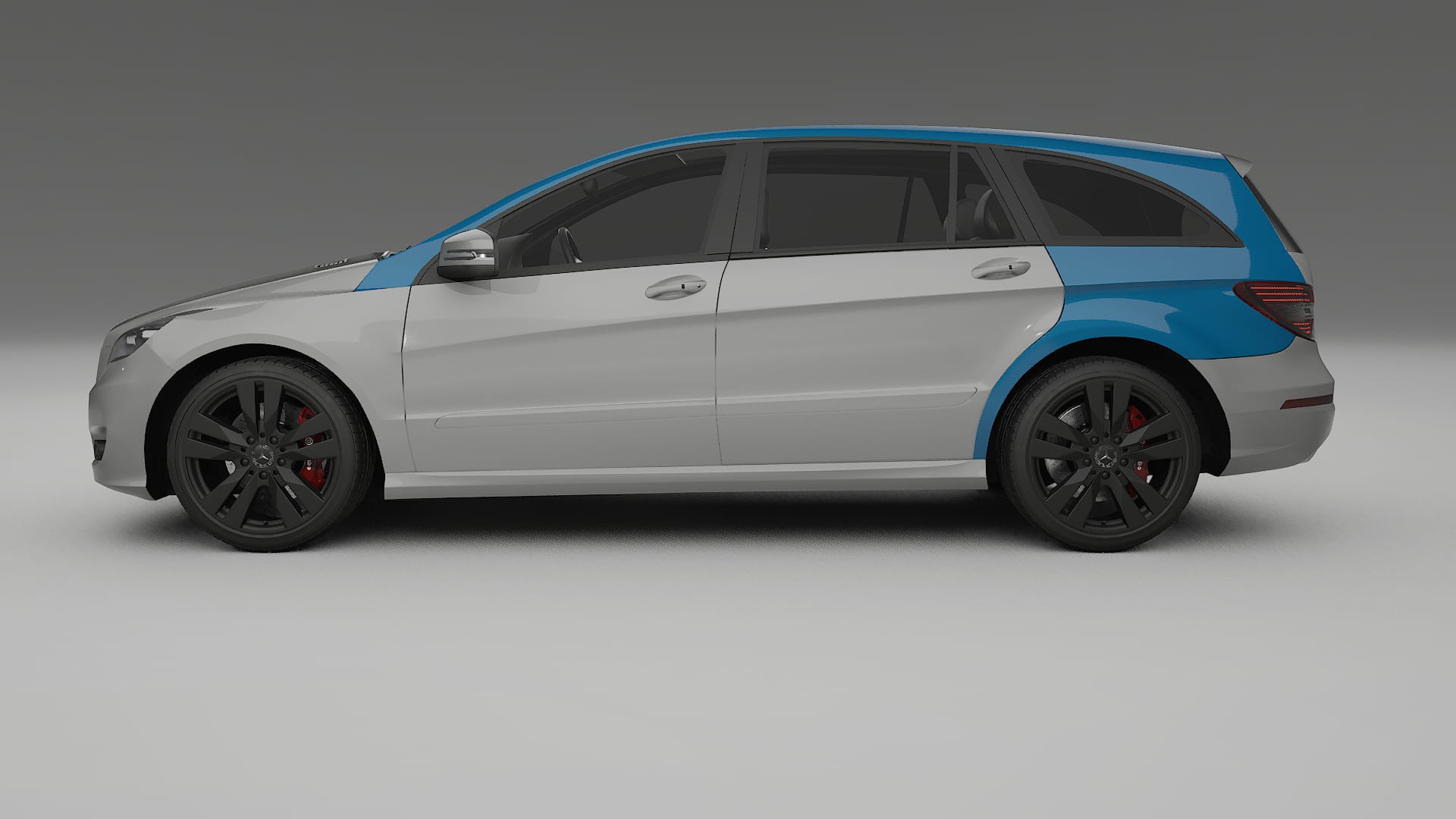 Film de Protection de Peinture Mercedes R-class W251 facelift | Kit Complet Pré-découpé CrystalGuard TPU Transparent