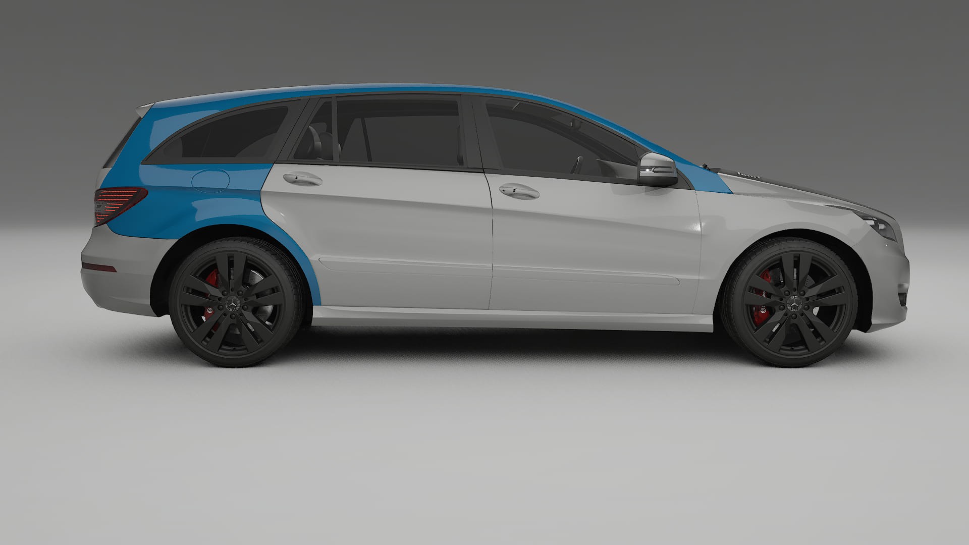 Film de Protection de Peinture Mercedes R-class W251 facelift | Kit Complet Pré-découpé CrystalGuard TPU Transparent