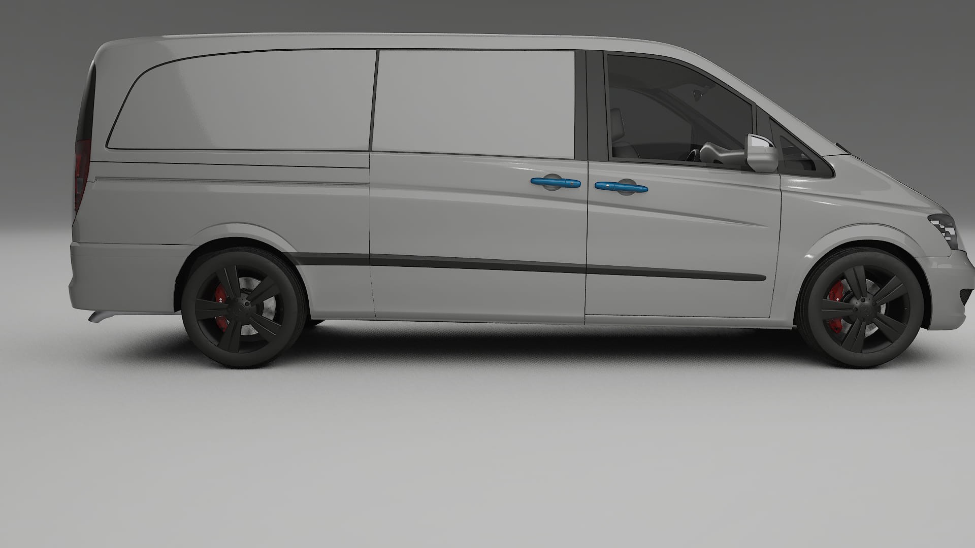 Film de Protection de Peinture Mercedes Viano Extra Long W439 Facelift | Kit Complet Pré-découpé CrystalGuard TPU Transparent