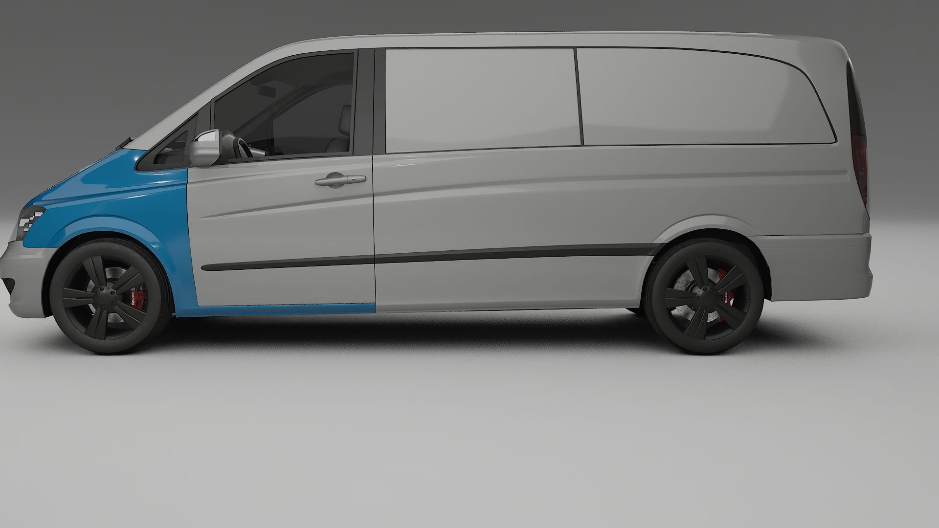 Film de Protection de Peinture Mercedes Viano Extra Long W439 Facelift | Kit Complet Pré-découpé CrystalGuard TPU Transparent