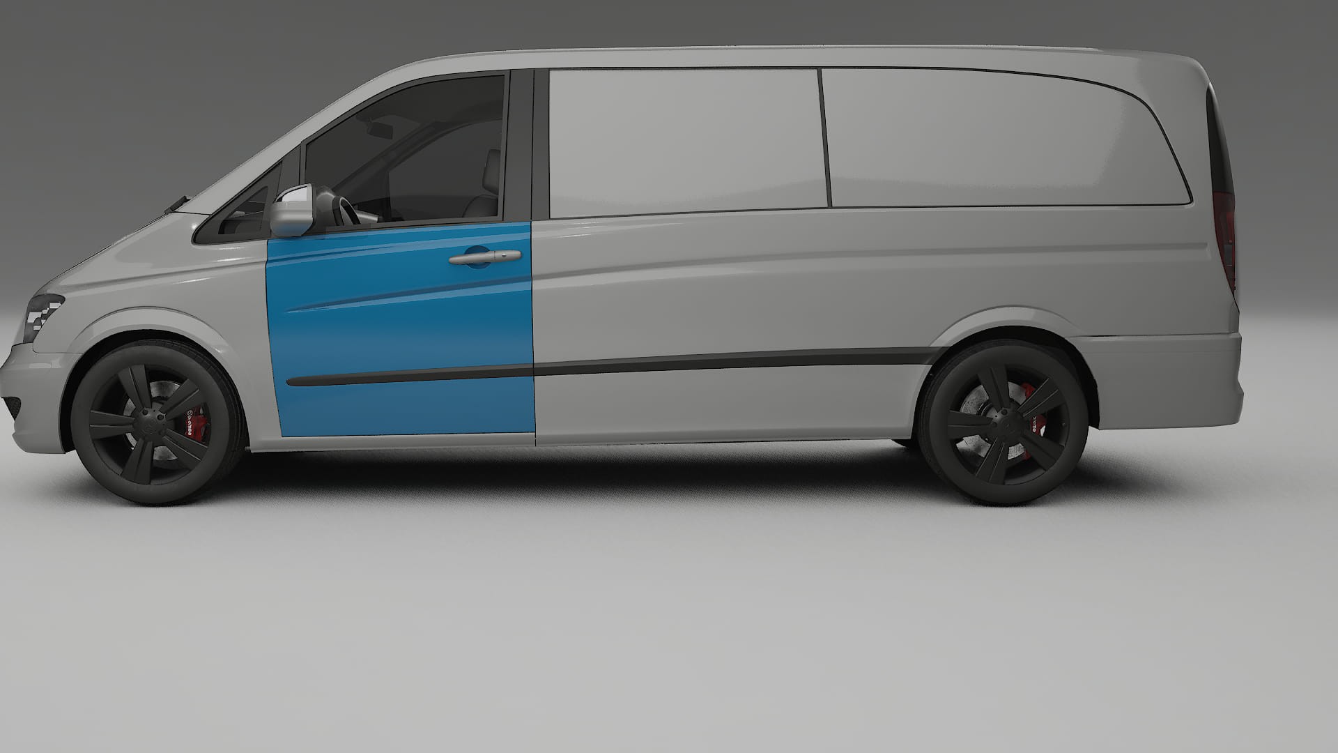Film de Protection de Peinture Mercedes Viano Extra Long W439 Facelift | Kit Complet Pré-découpé CrystalGuard TPU Transparent
