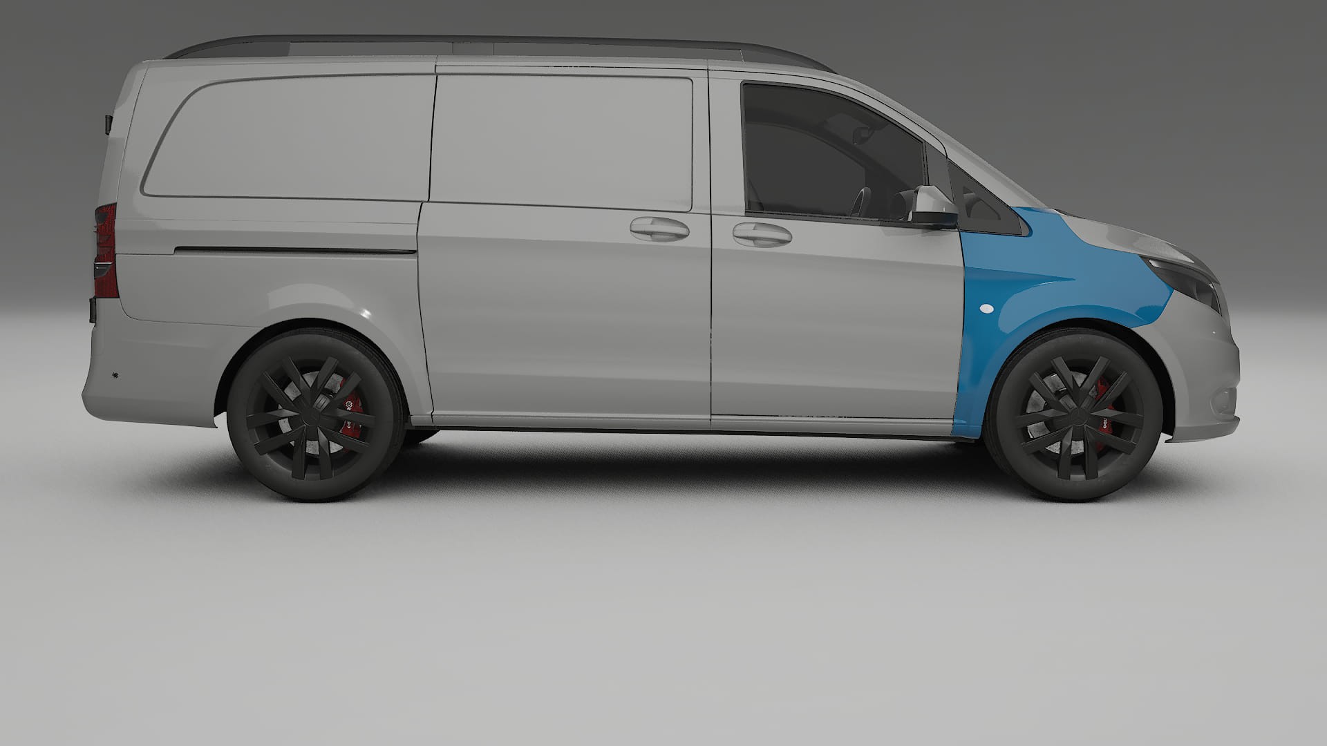 Film de Protection de Peinture Mercedes Vito Court W447 prefacelift | Kit Complet Pré-découpé CrystalGuard TPU Transparent
