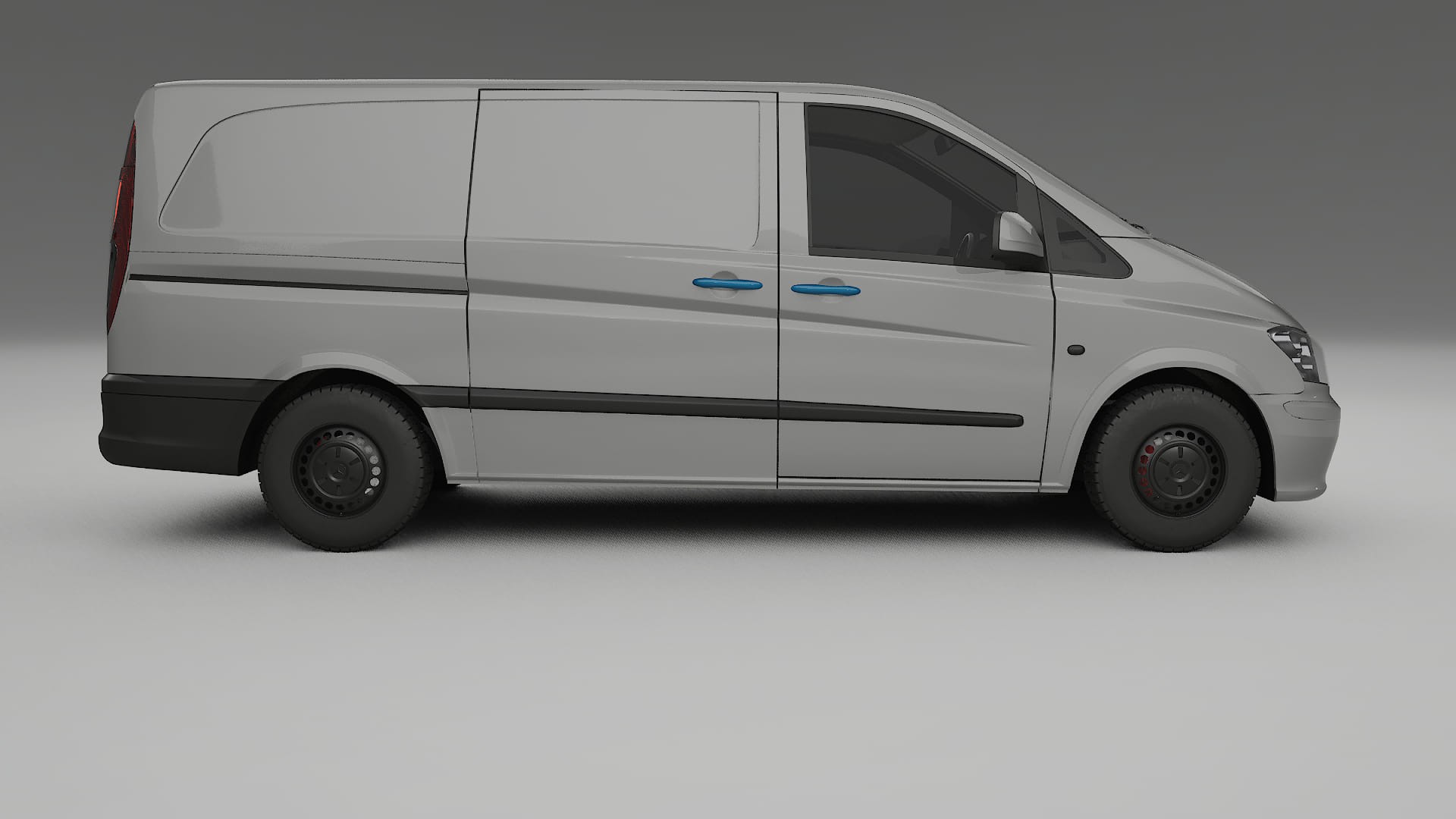 Film de Protection de Peinture Mercedes Vito Court W639 facelift | Kit Complet Pré-découpé CrystalGuard TPU Transparent