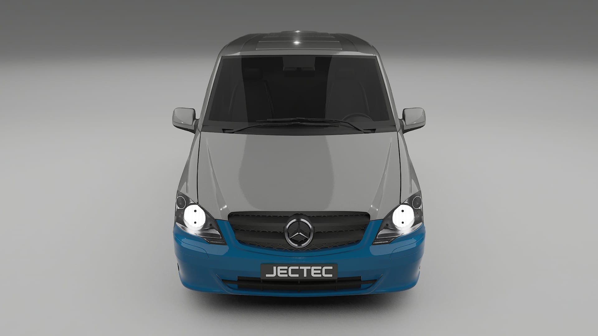 Film de Protection de Peinture Mercedes Vito Court W639 facelift | Kit Complet Pré-découpé CrystalGuard TPU Transparent
