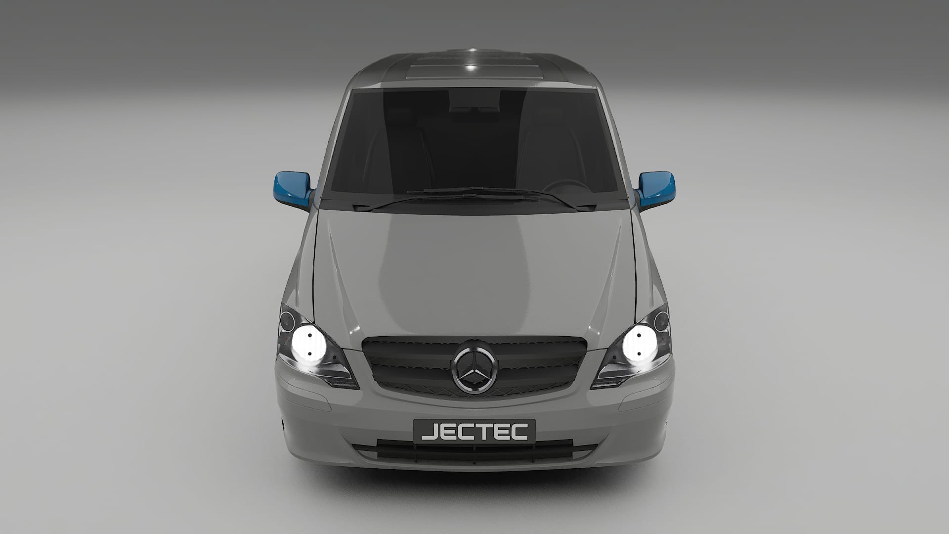 Film de Protection de Peinture Mercedes Vito Court W639 facelift | Kit Complet Pré-découpé CrystalGuard TPU Transparent