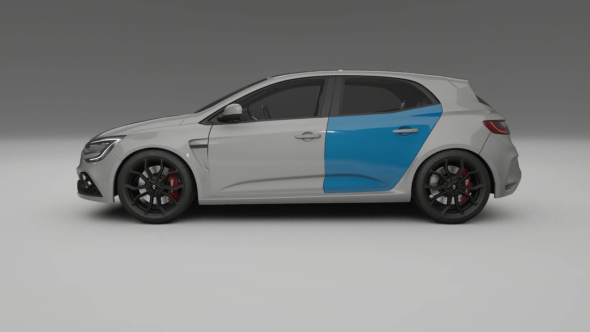 Film de Protection de Peinture Renault Megane RS IV | Kit Complet Pré-découpé CrystalGuard TPU Transparent