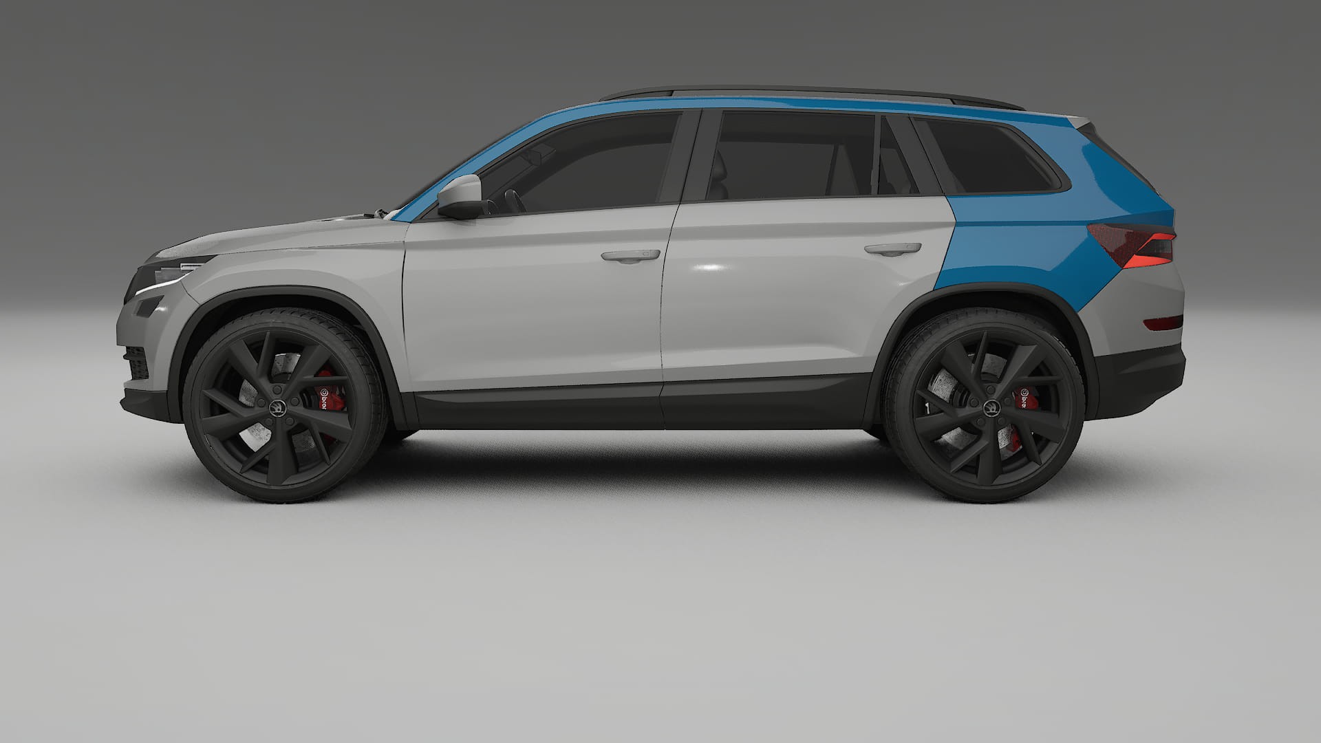 Film de Protection de Peinture Škoda Kodiaq NS7 | Kit Complet Pré-découpé CrystalGuard TPU Transparent