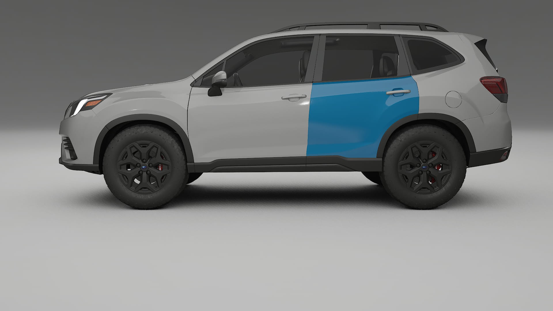 Film de Protection de Peinture Subaru Forester V SK facelift | Kit Complet Pré-découpé CrystalGuard TPU Transparent