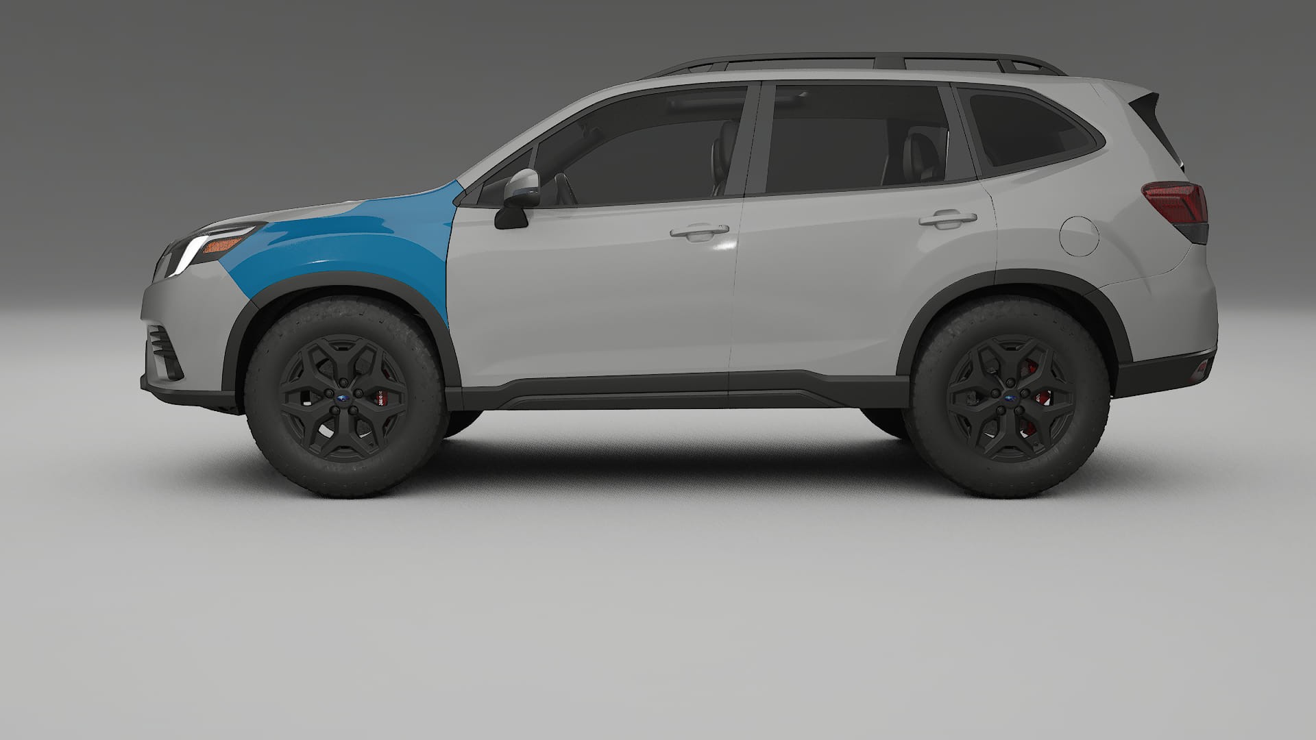 Film de Protection de Peinture Subaru Forester V SK facelift | Kit Complet Pré-découpé CrystalGuard TPU Transparent