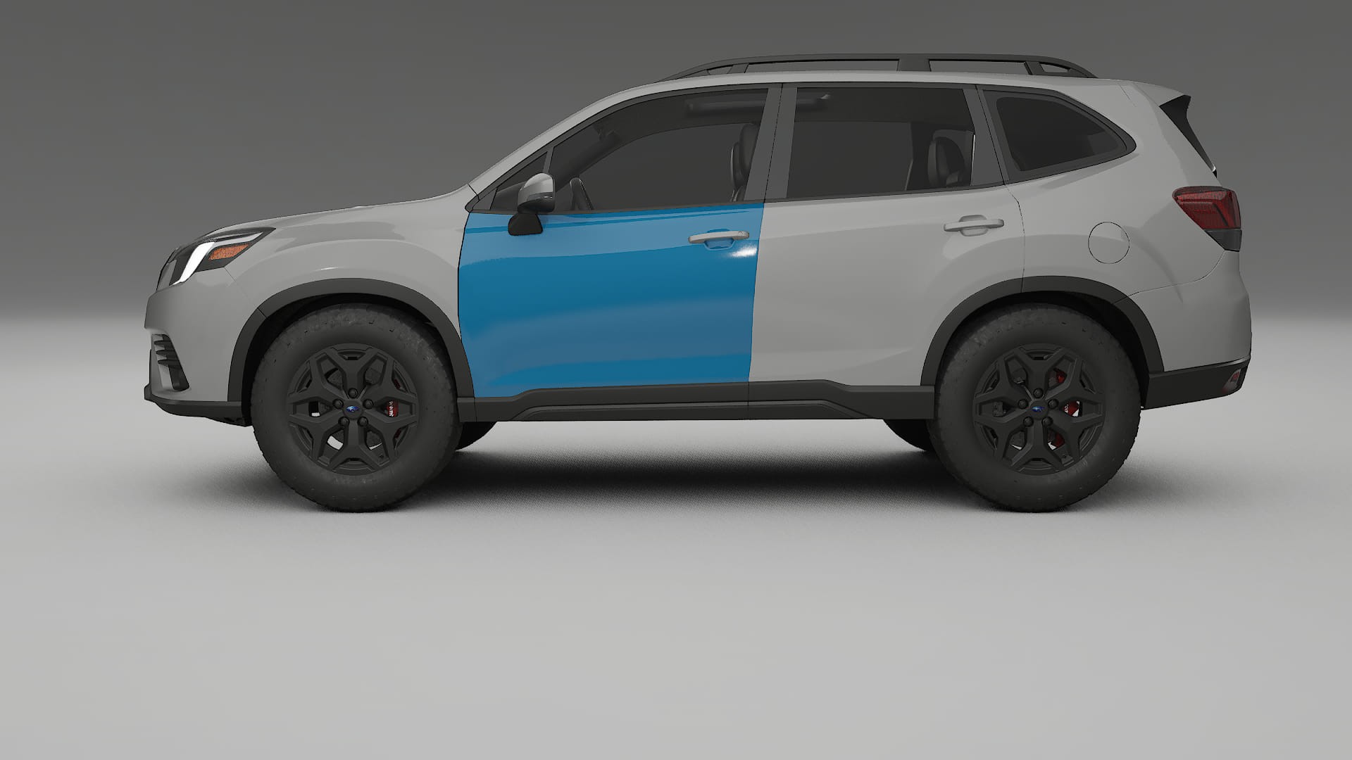 Film de Protection de Peinture Subaru Forester V SK facelift | Kit Complet Pré-découpé CrystalGuard TPU Transparent
