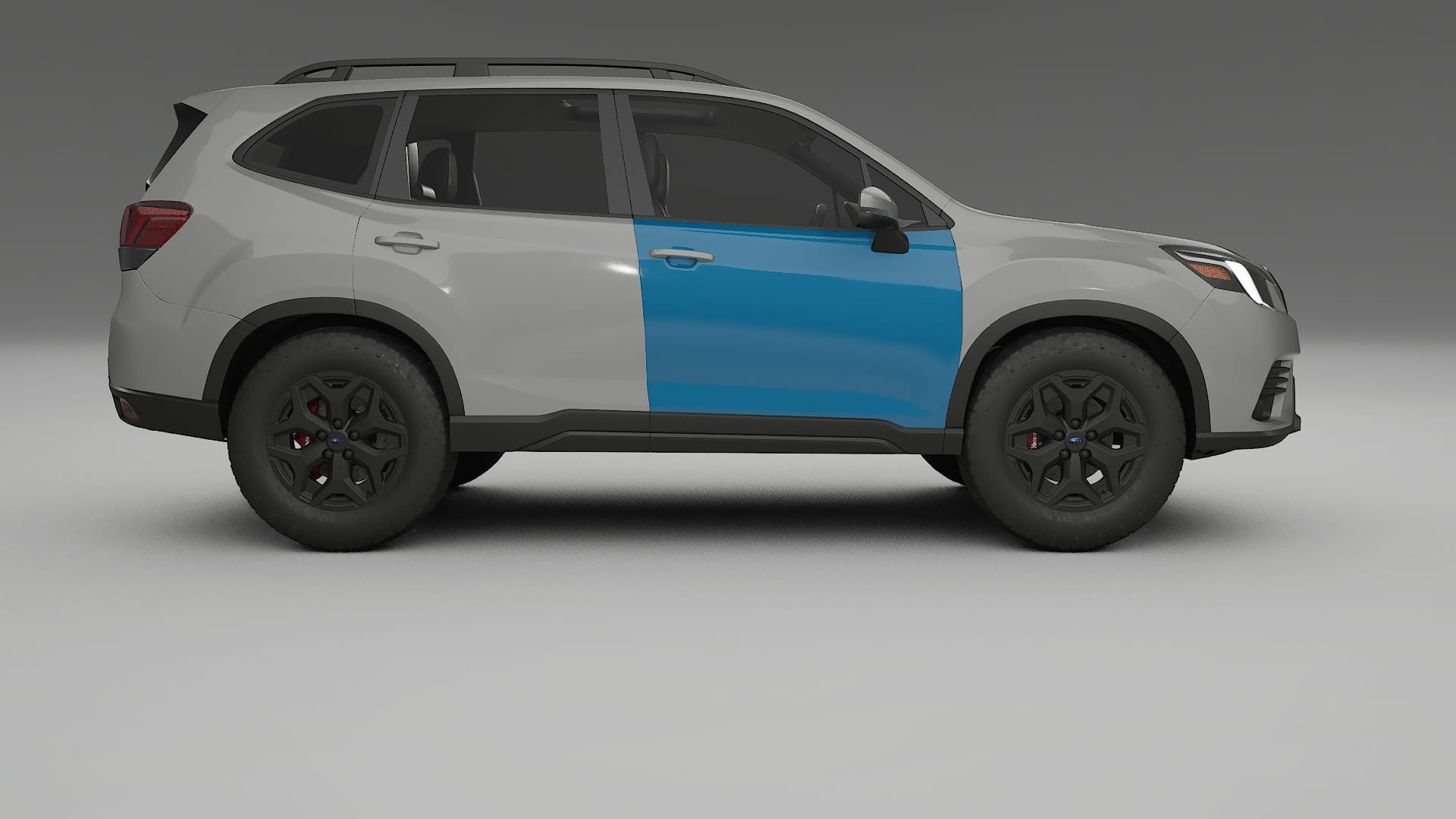 Film de Protection de Peinture Subaru Forester V SK facelift | Kit Complet Pré-découpé CrystalGuard TPU Transparent