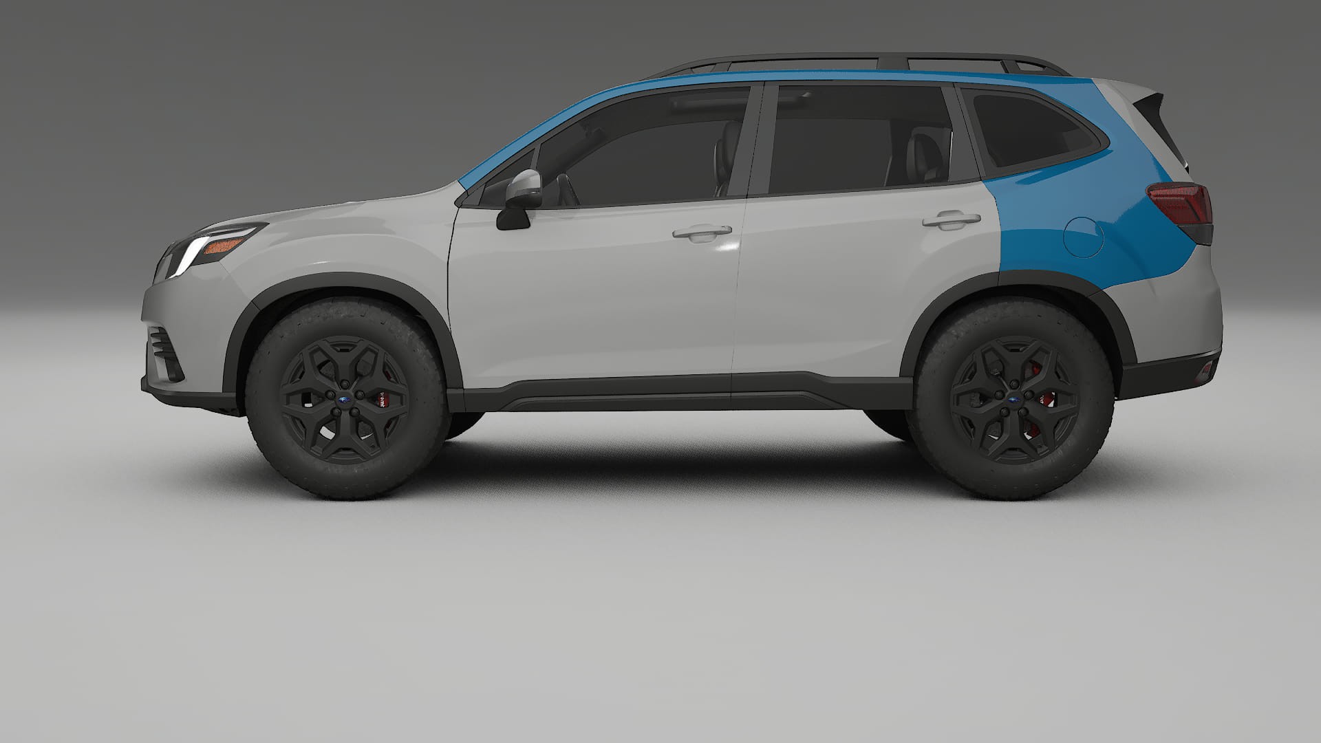 Film de Protection de Peinture Subaru Forester V SK facelift | Kit Complet Pré-découpé CrystalGuard TPU Transparent
