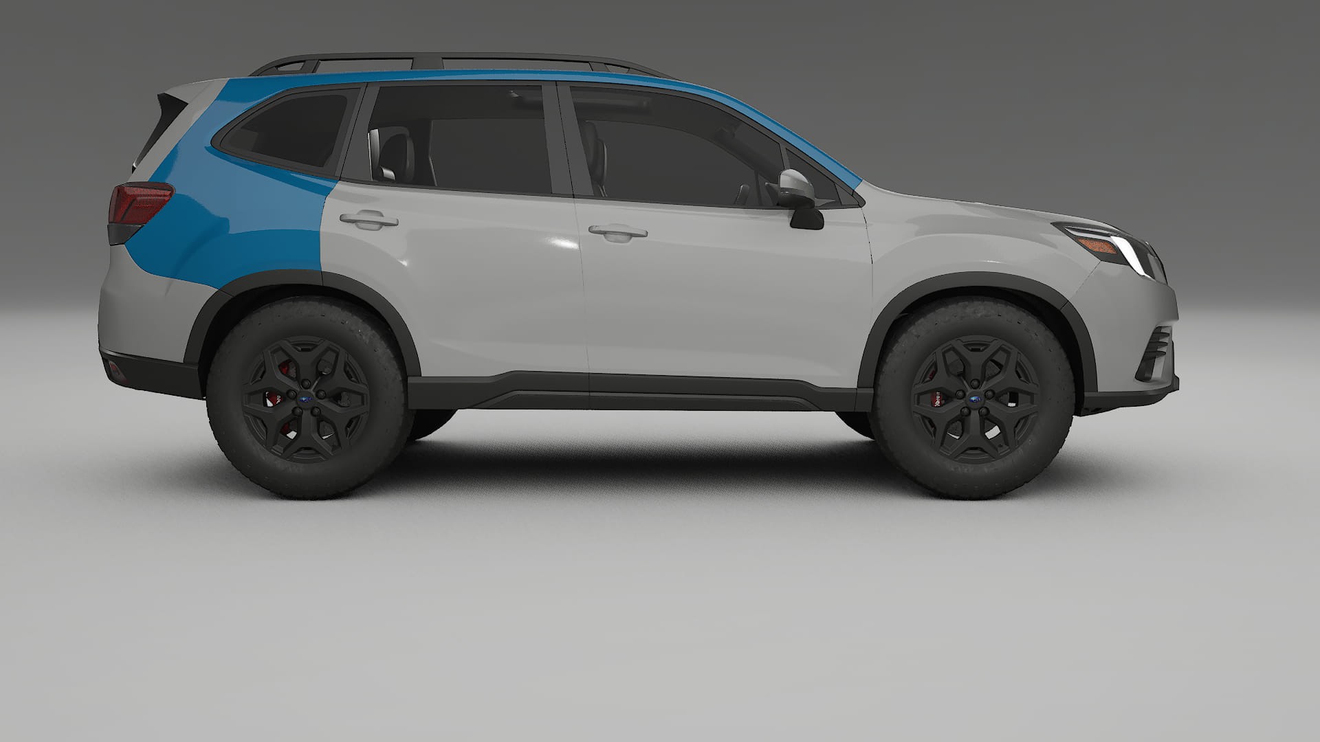 Film de Protection de Peinture Subaru Forester V SK facelift | Kit Complet Pré-découpé CrystalGuard TPU Transparent