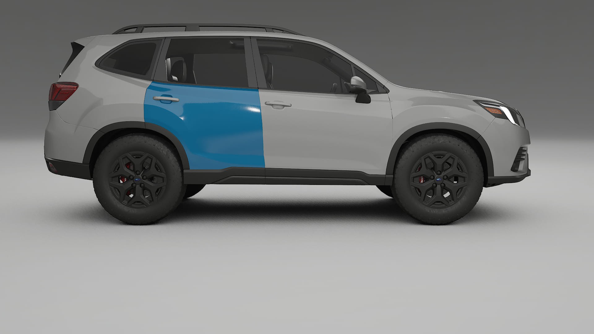 Film de Protection de Peinture Subaru Forester V SK facelift | Kit Complet Pré-découpé CrystalGuard TPU Transparent