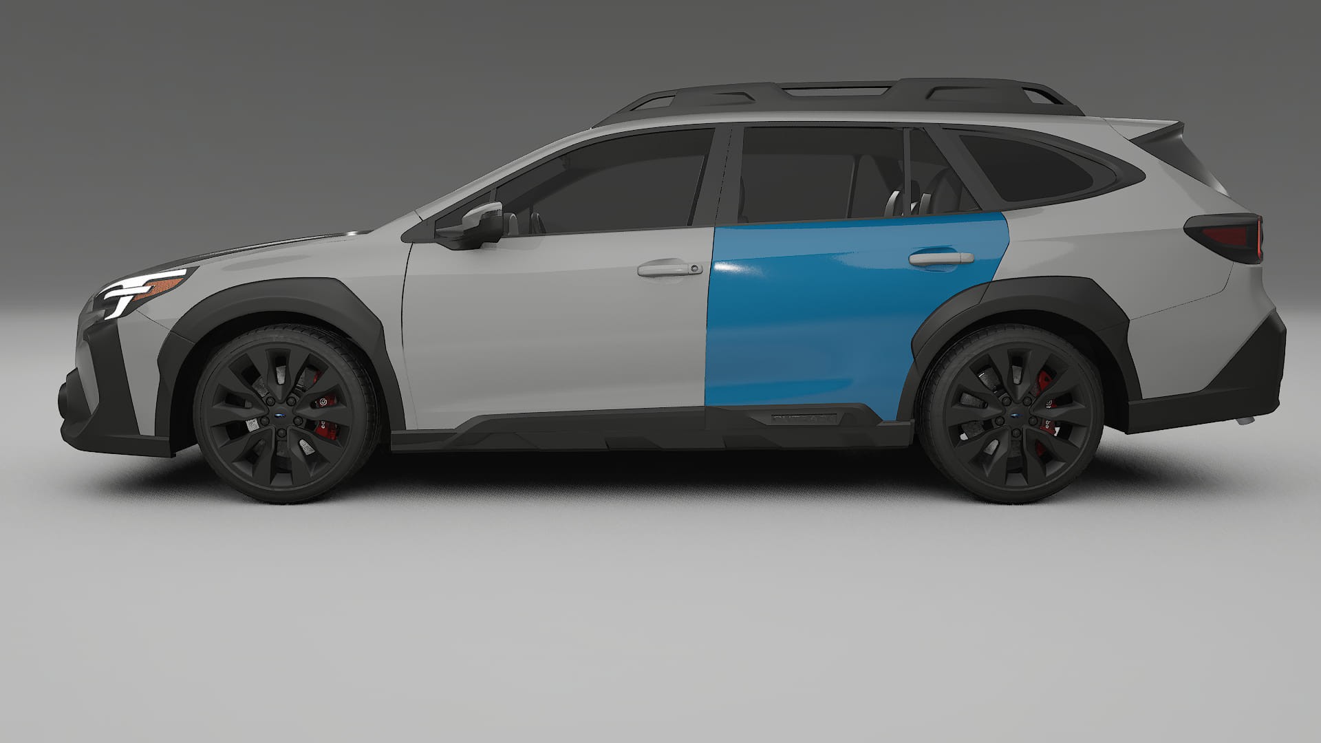 Film de Protection de Peinture Subaru Outback VI BS facelift | Kit Complet Pré-découpé CrystalGuard TPU Transparent