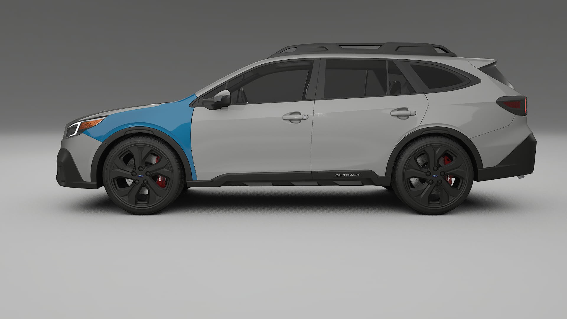 Film de Protection de Peinture Subaru Outback VI BS prefacelift | Kit Complet Pré-découpé CrystalGuard TPU Transparent