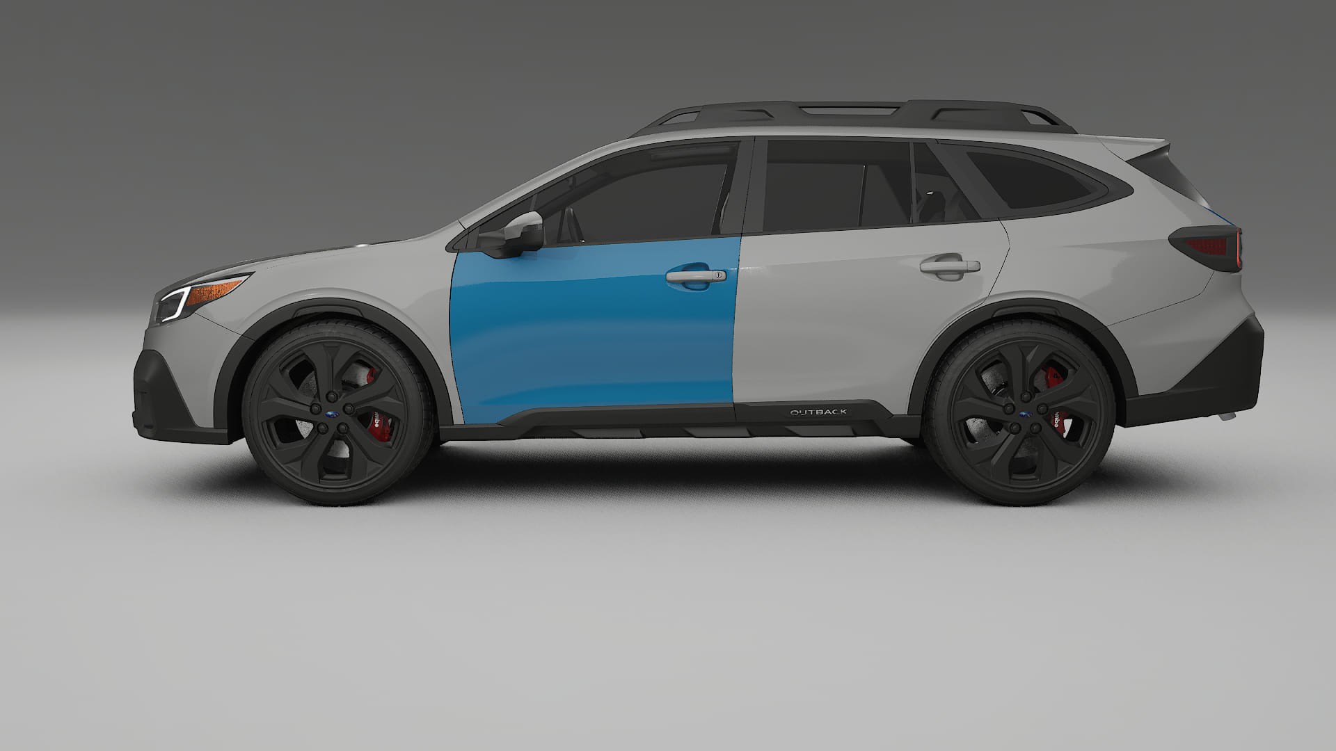 Film de Protection de Peinture Subaru Outback VI BS prefacelift | Kit Complet Pré-découpé CrystalGuard TPU Transparent
