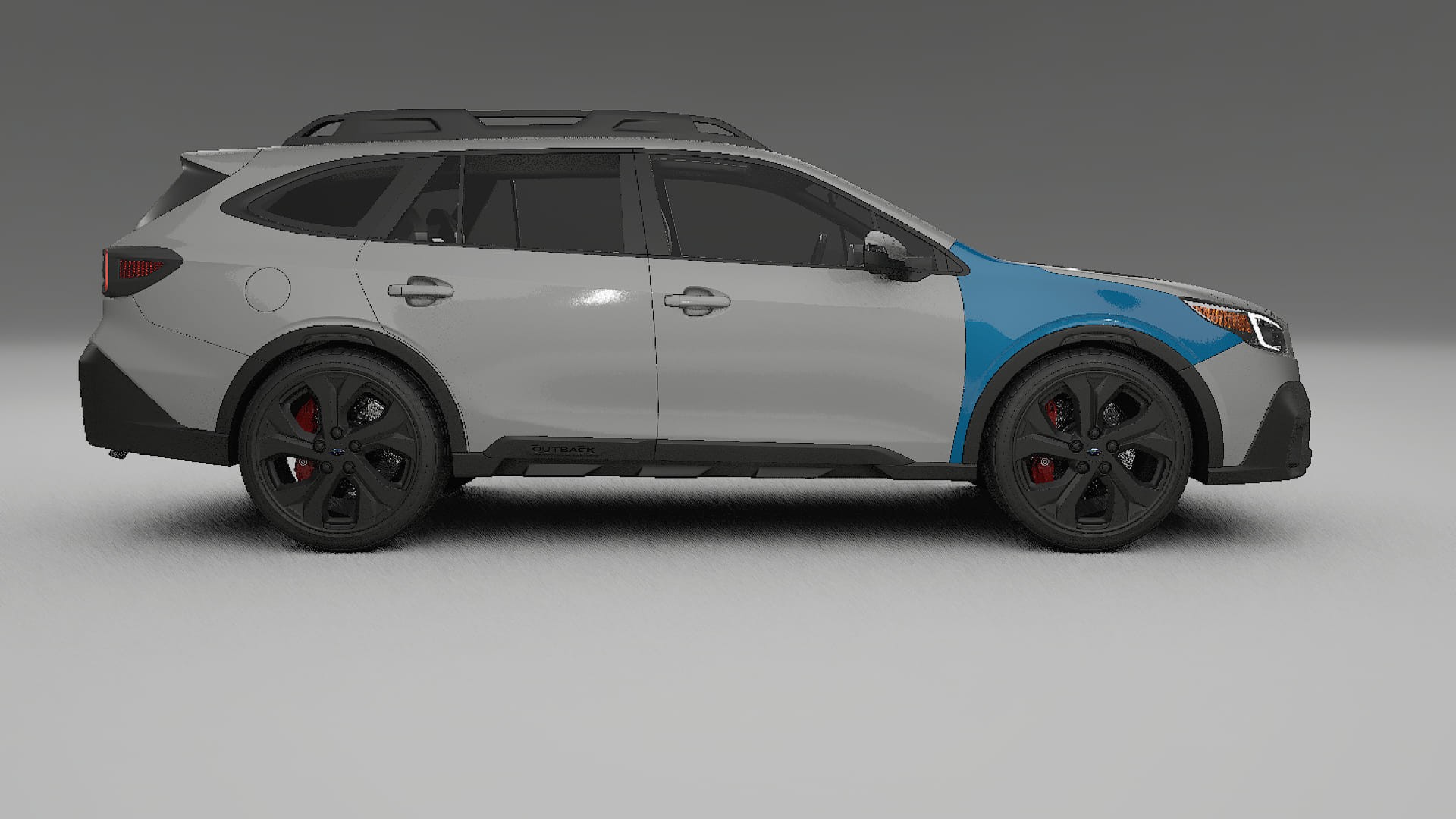 Film de Protection de Peinture Subaru Outback VI BS prefacelift | Kit Complet Pré-découpé CrystalGuard TPU Transparent
